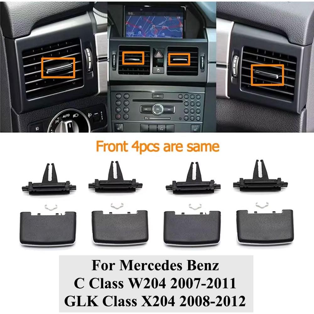 Clips de Reemplazo para Salida de Aire Acondicionado Mercedes Benz