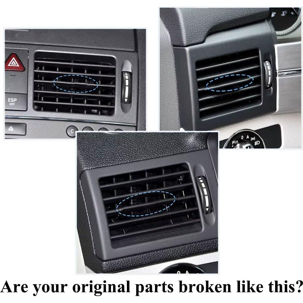 Clips de Reemplazo para Salida de Aire Acondicionado Mercedes Benz