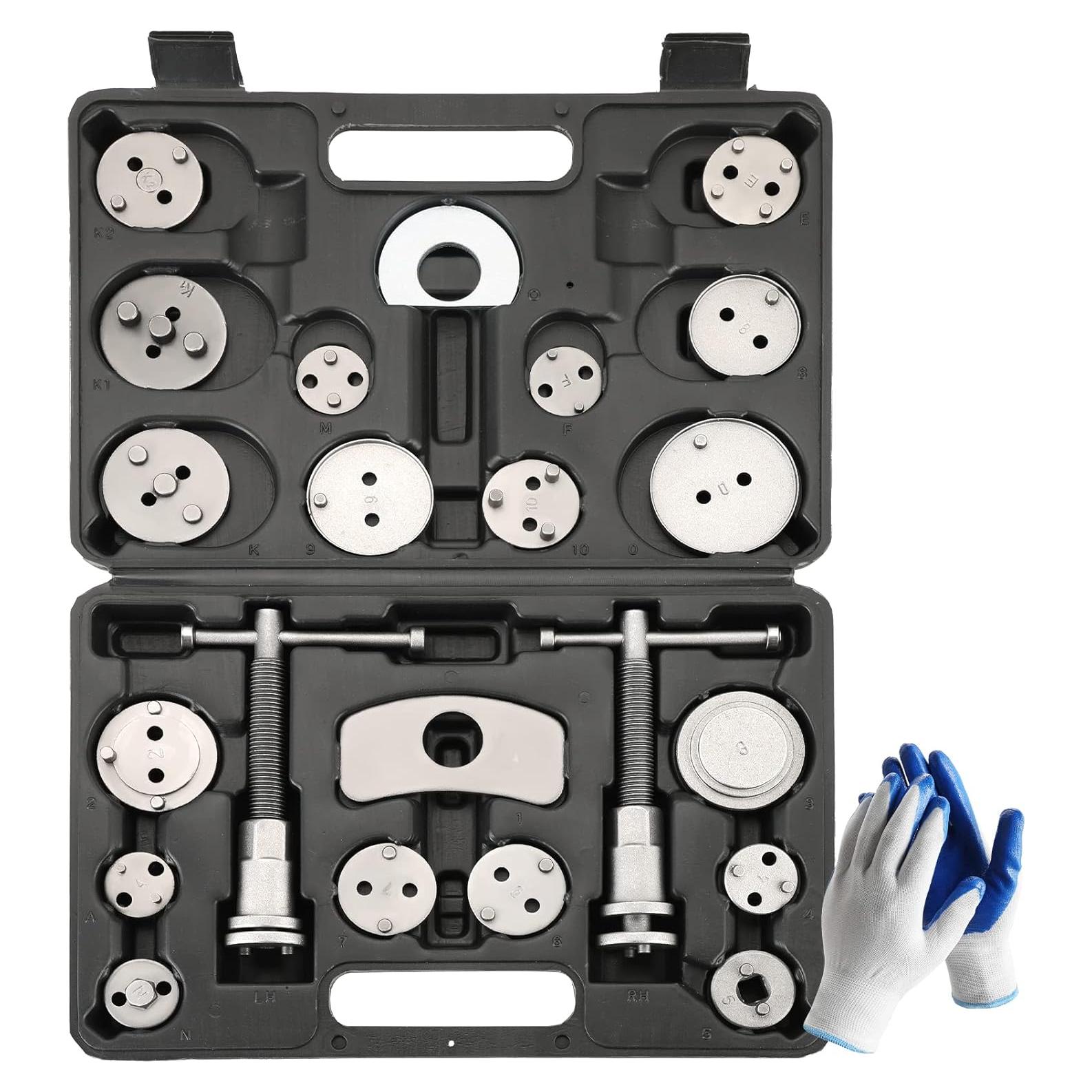 Juego de Herramientas de Compresión de Freno de Disco Acymner 24 Piezas