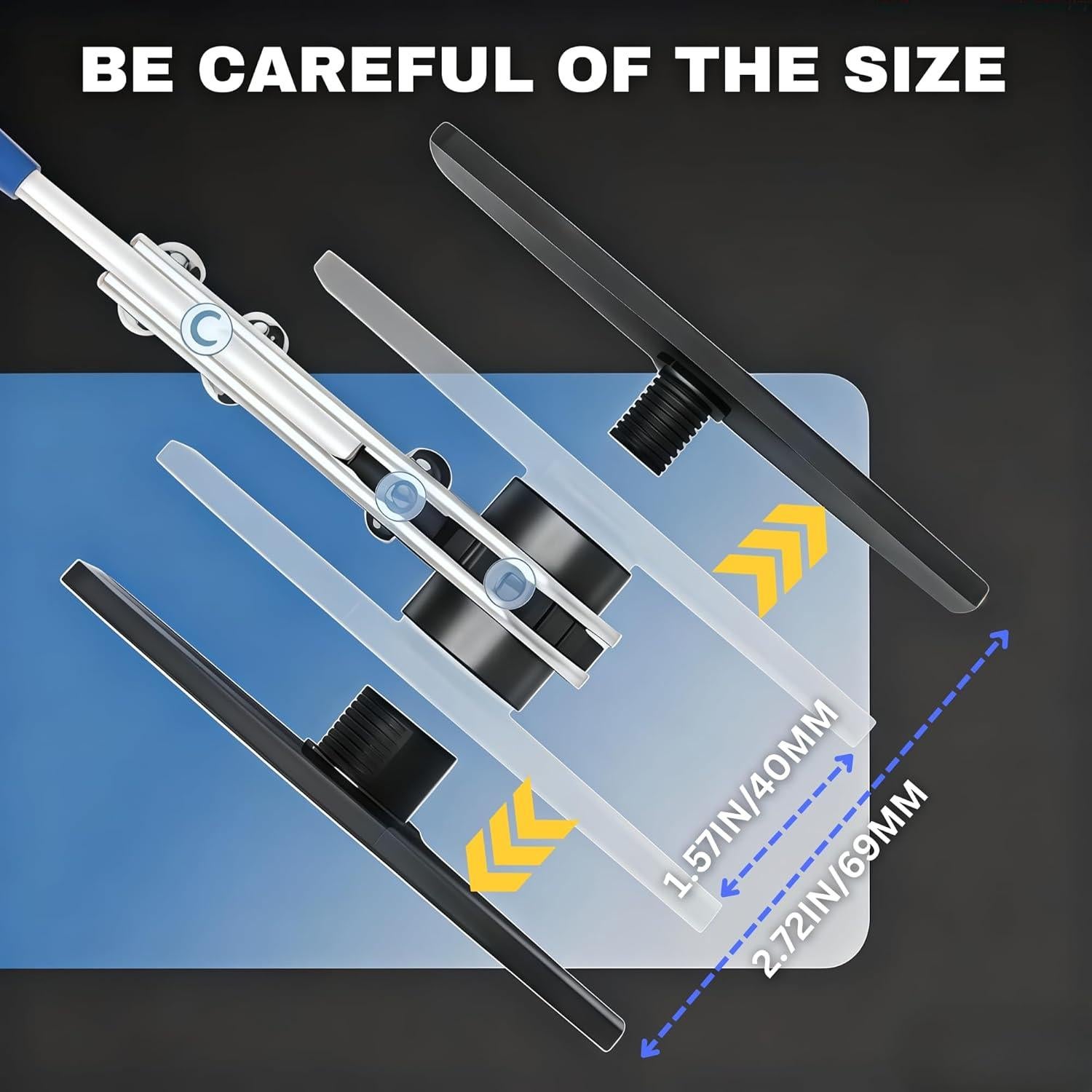 Herramienta de Compresión de Caliper de Freno GlideSpark GS46