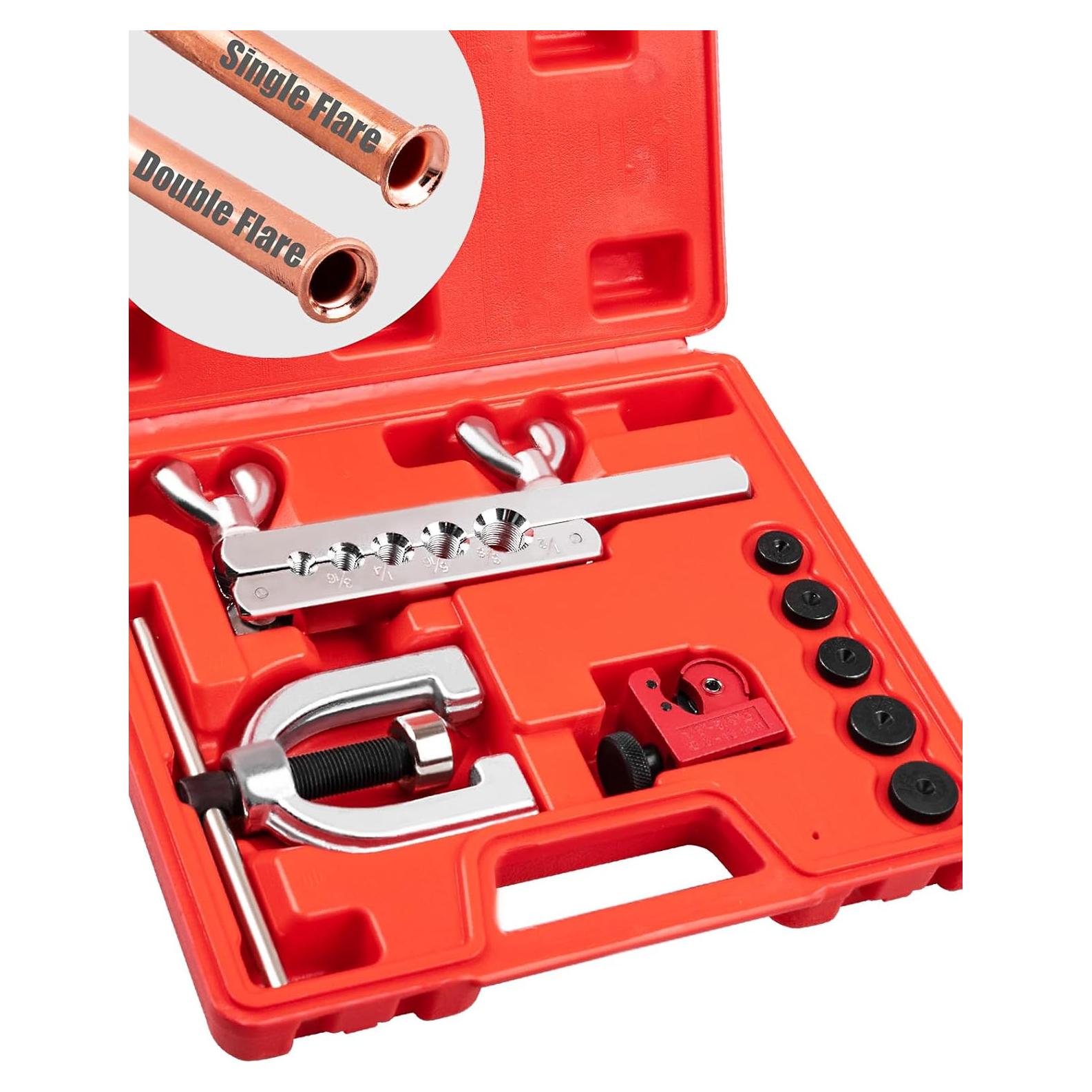 Kit de Herramientas Doblado de Líneas de Freno Clatoon 5 Adaptadores