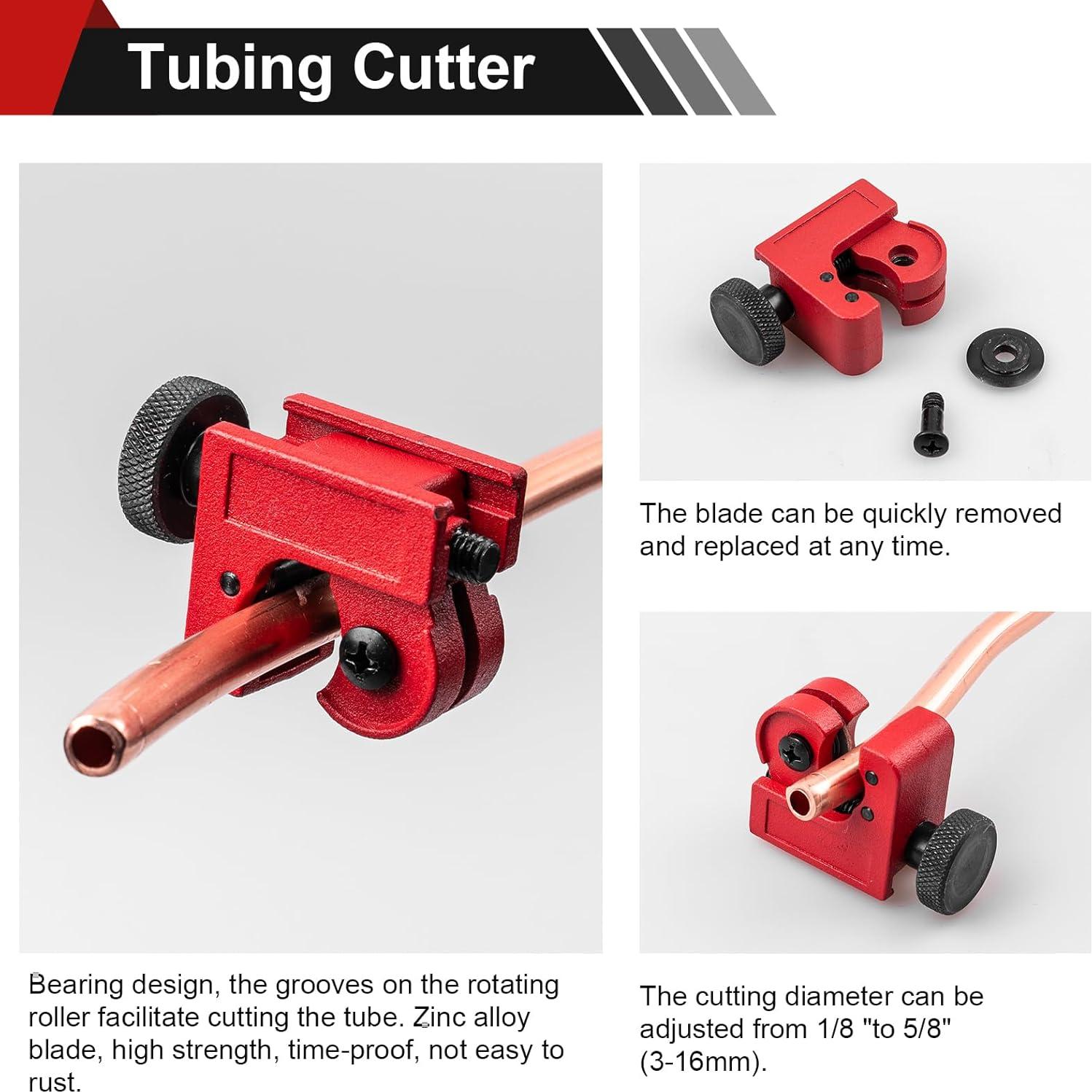 Kit de Herramientas Doblado de Líneas de Freno Clatoon 5 Adaptadores