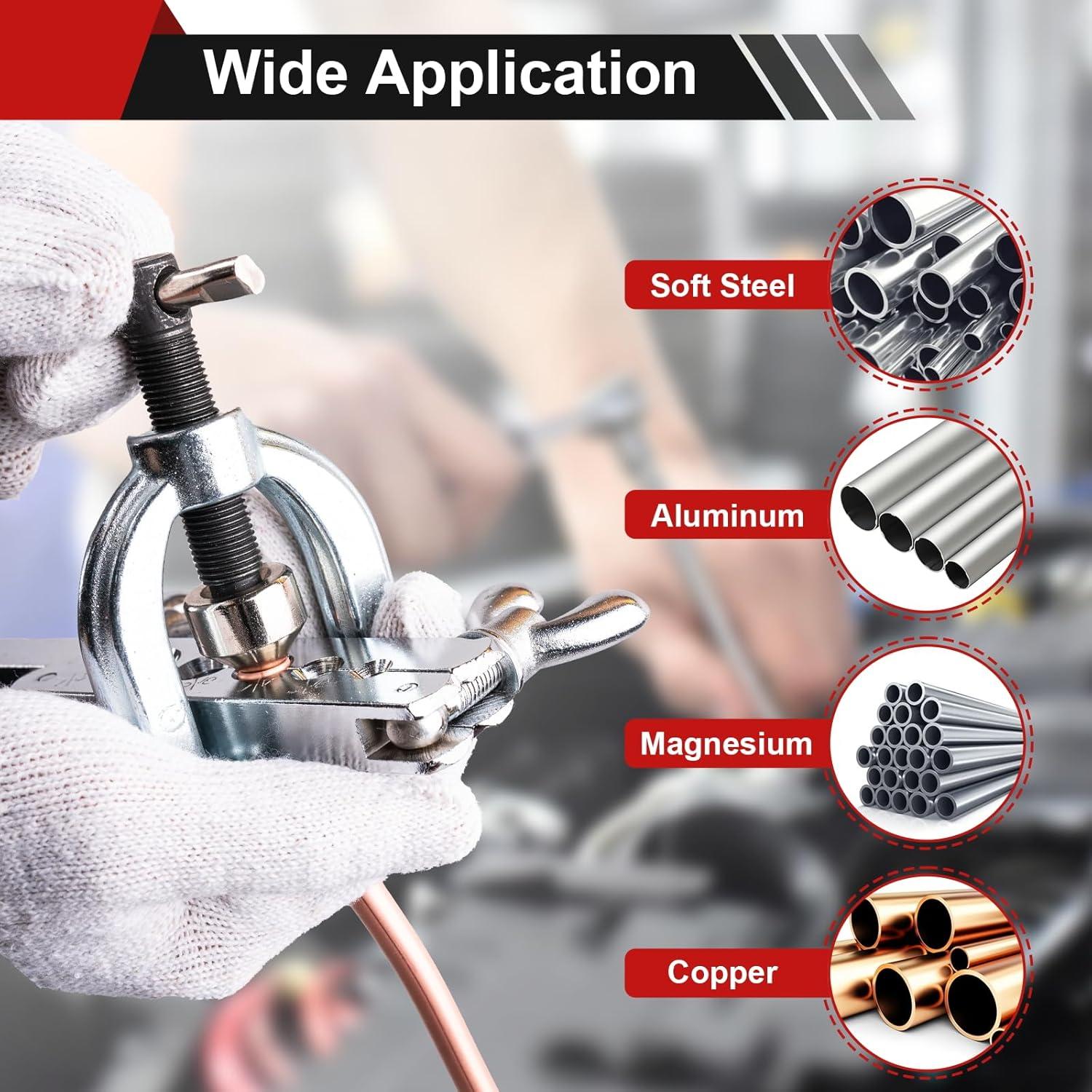 Kit de Herramientas Doblado de Líneas de Freno Clatoon 5 Adaptadores