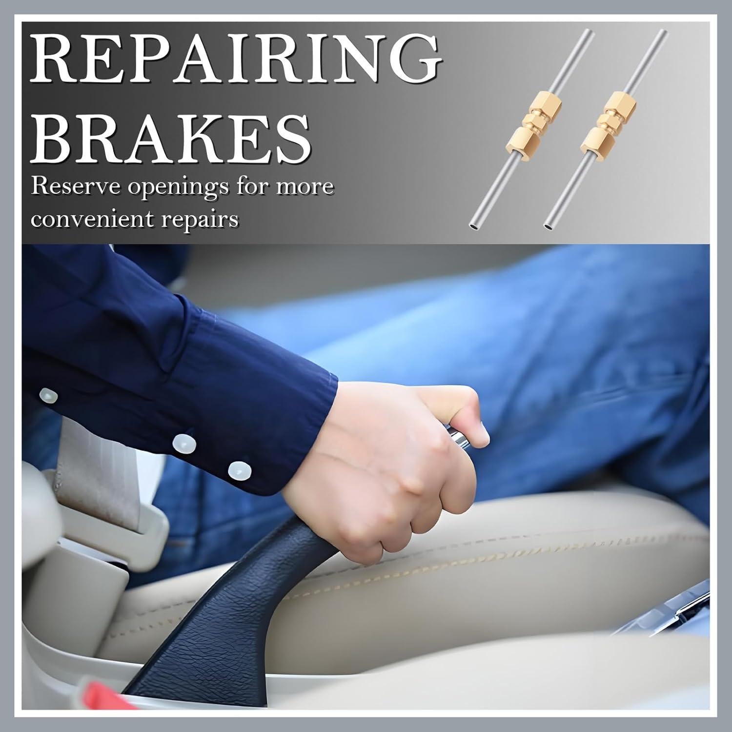 Kit de Conexiones de Líneas de Freno OFBAND 3/16 - 4 Piezas