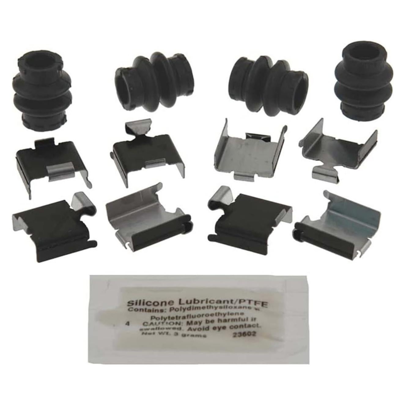 Kit de Hardware de Freno ACDelco 18K2014X Frontal con Lubricante