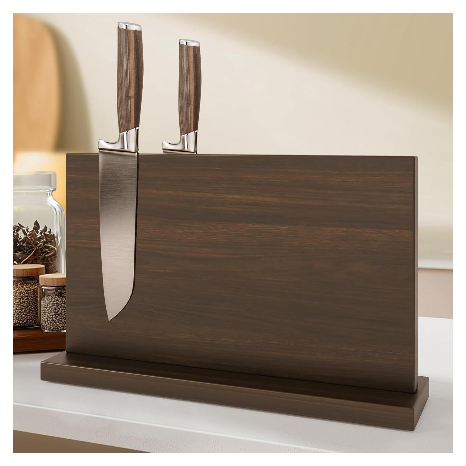 Soporte Magnético para Cuchillos THMINS de Madera 43x24.8cm