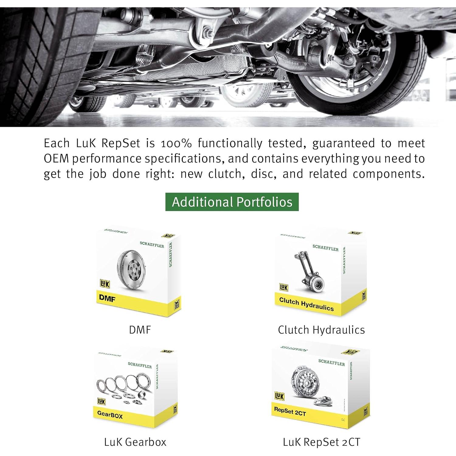 Kit de Embrague LuK RepSet 02-060 para Coches y SUV