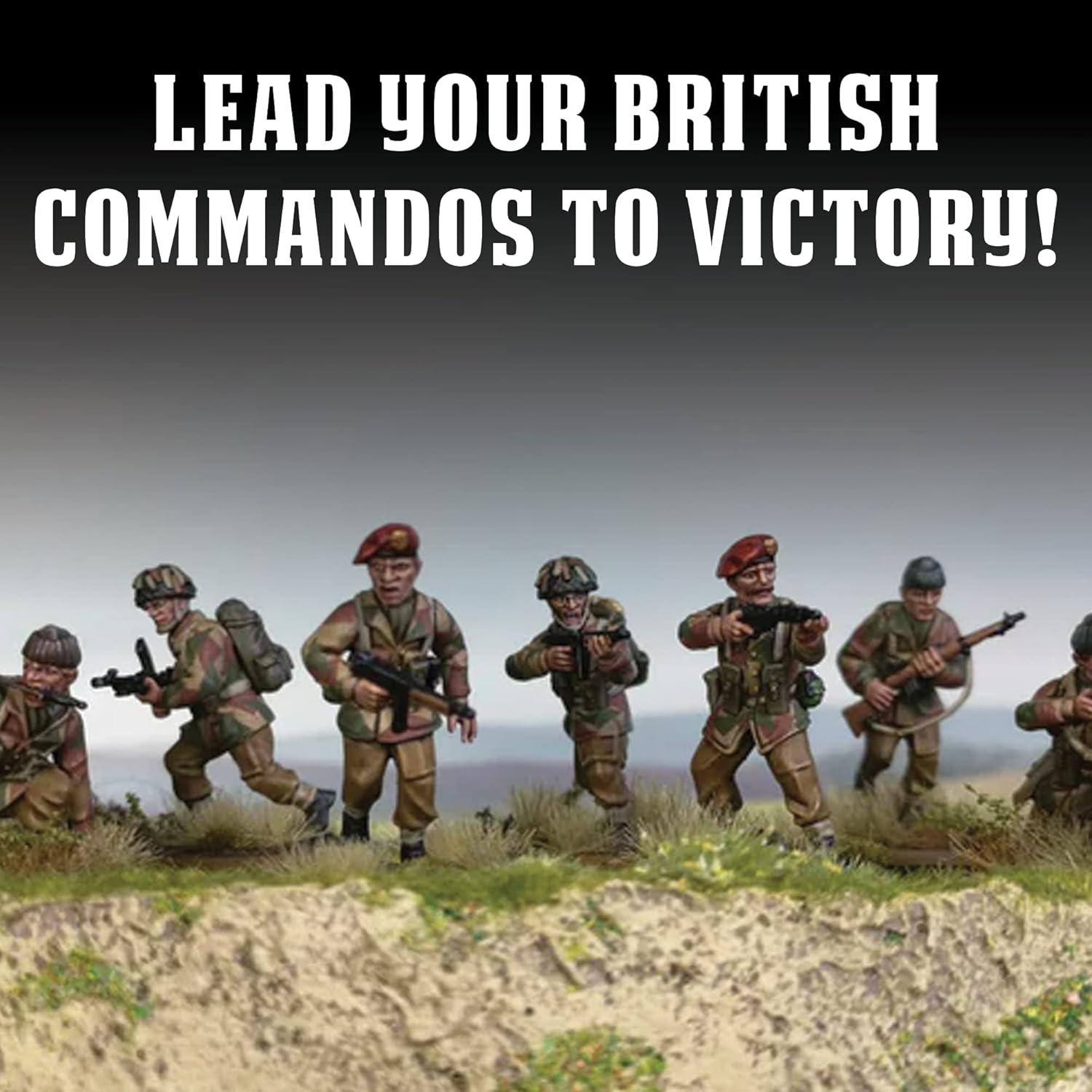 Wargames Atlantic SAS Commandos Británicos 30 Figuras 28mm