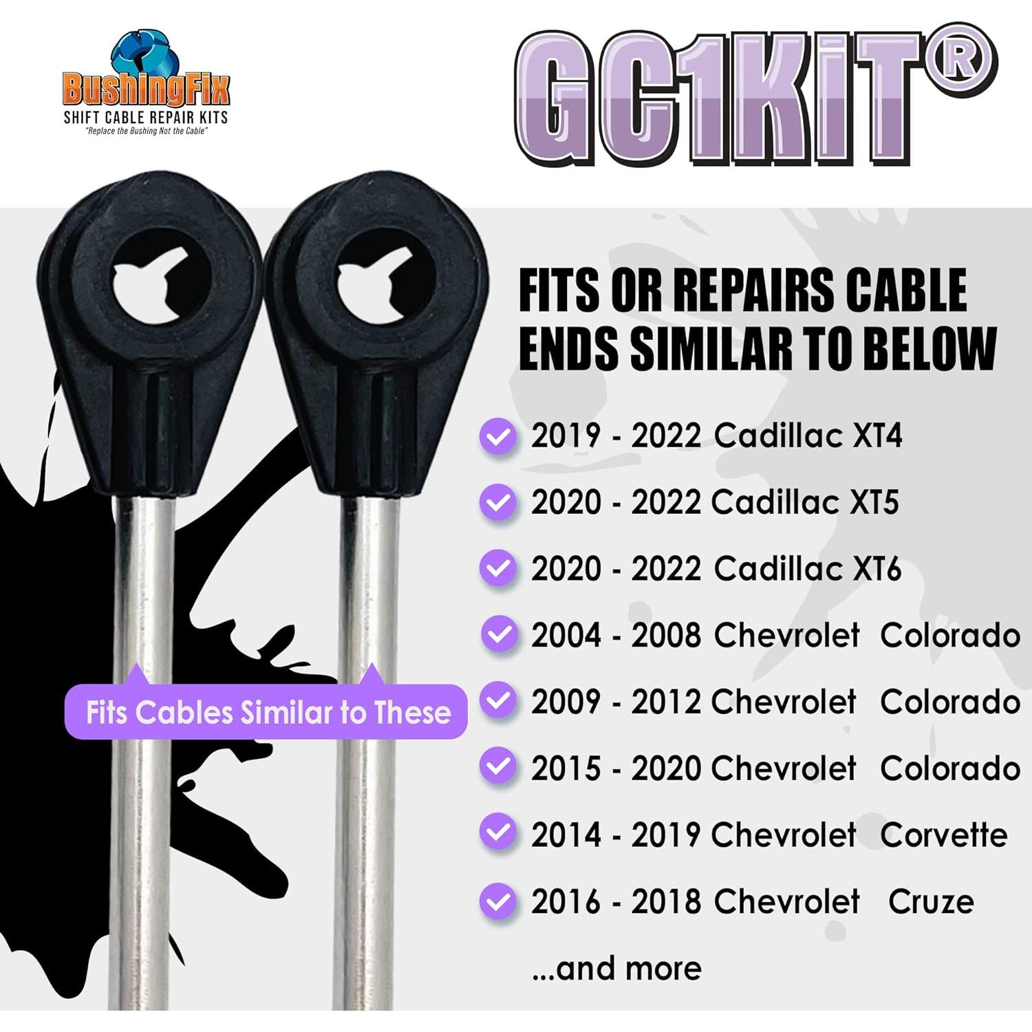 Kit de Reparación Bujes Cable Cambio BushingFix GC1KIT