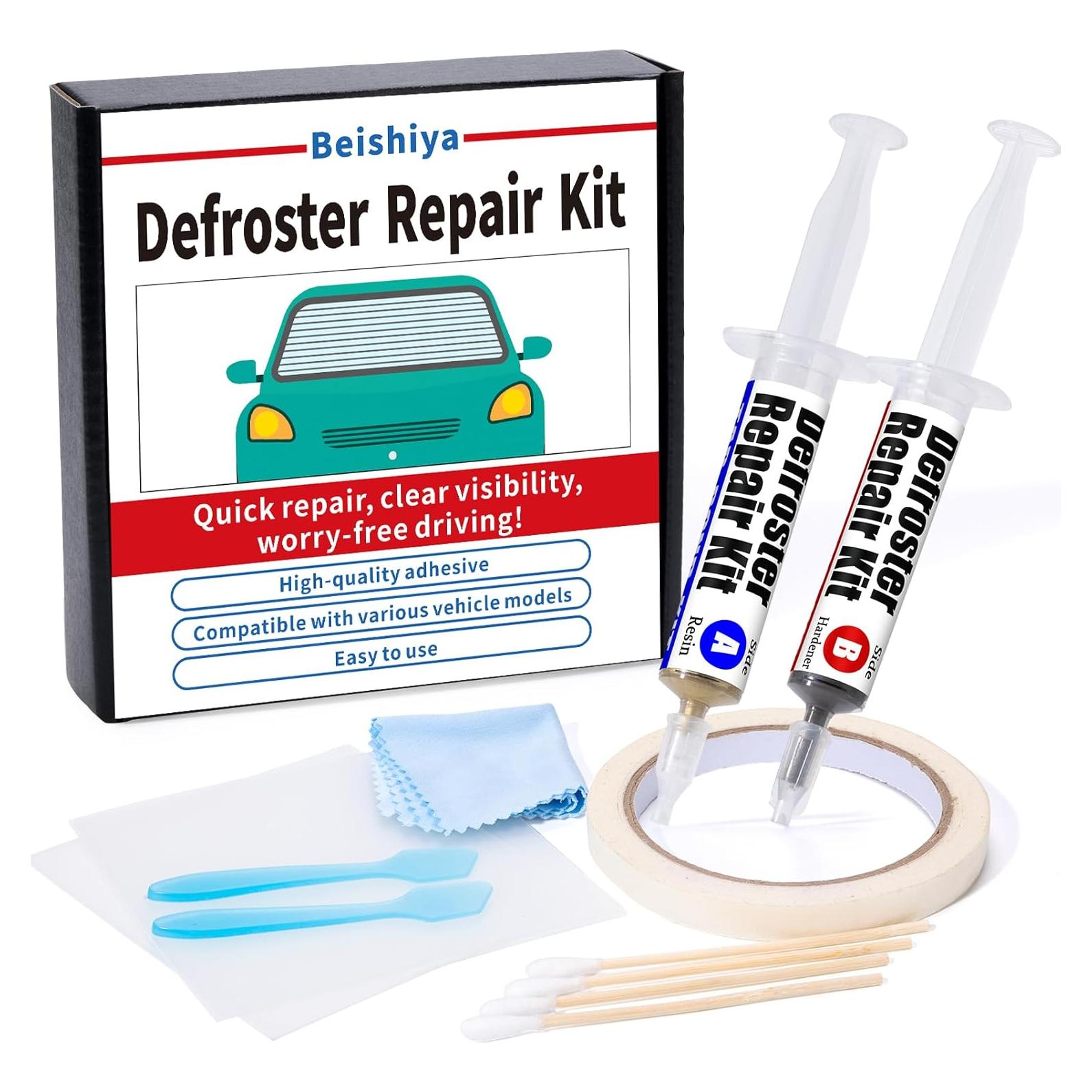 Kit de Reparación de Adhesión de Pestañas del Desempañador Beishiya