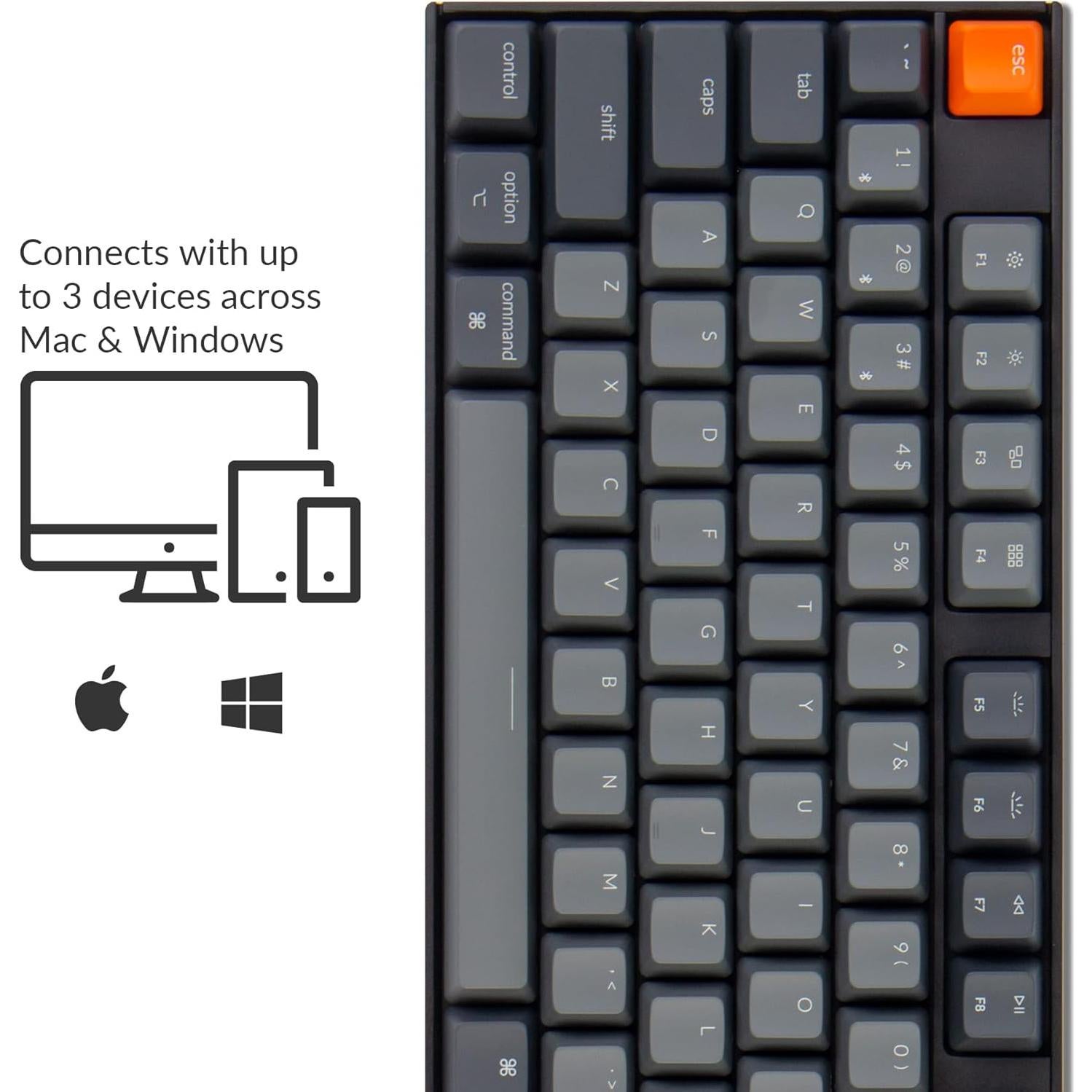 Teclado Mecánico Inalámbrico Keychron K10 104 Teclas Mac/Windows
