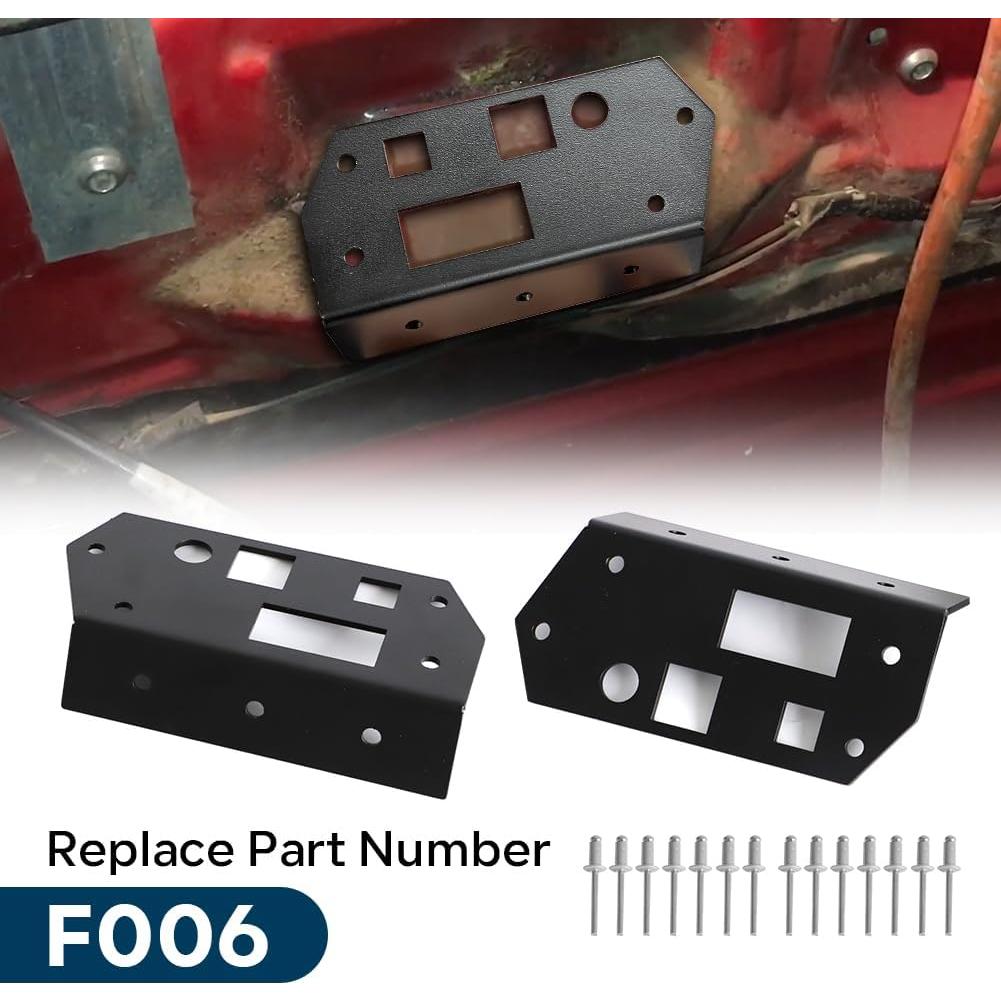 Kit Placa Refuerzo Manija Puerta AUTOVIC Ford F-Series 1980-1997