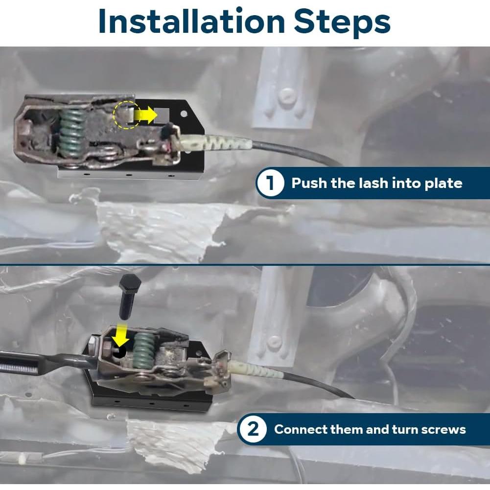 Kit Placa Refuerzo Manija Puerta AUTOVIC Ford F-Series 1980-1997
