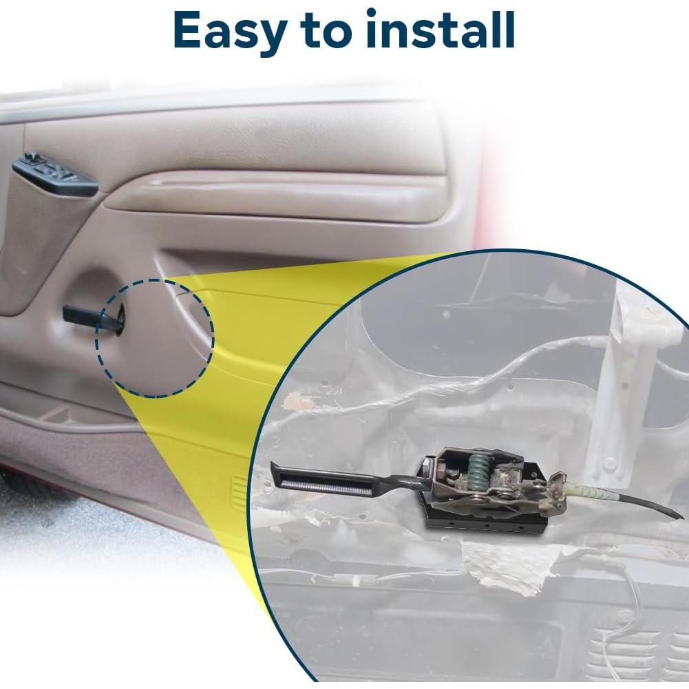 Kit Placa Refuerzo Manija Puerta AUTOVIC Ford F-Series 1980-1997