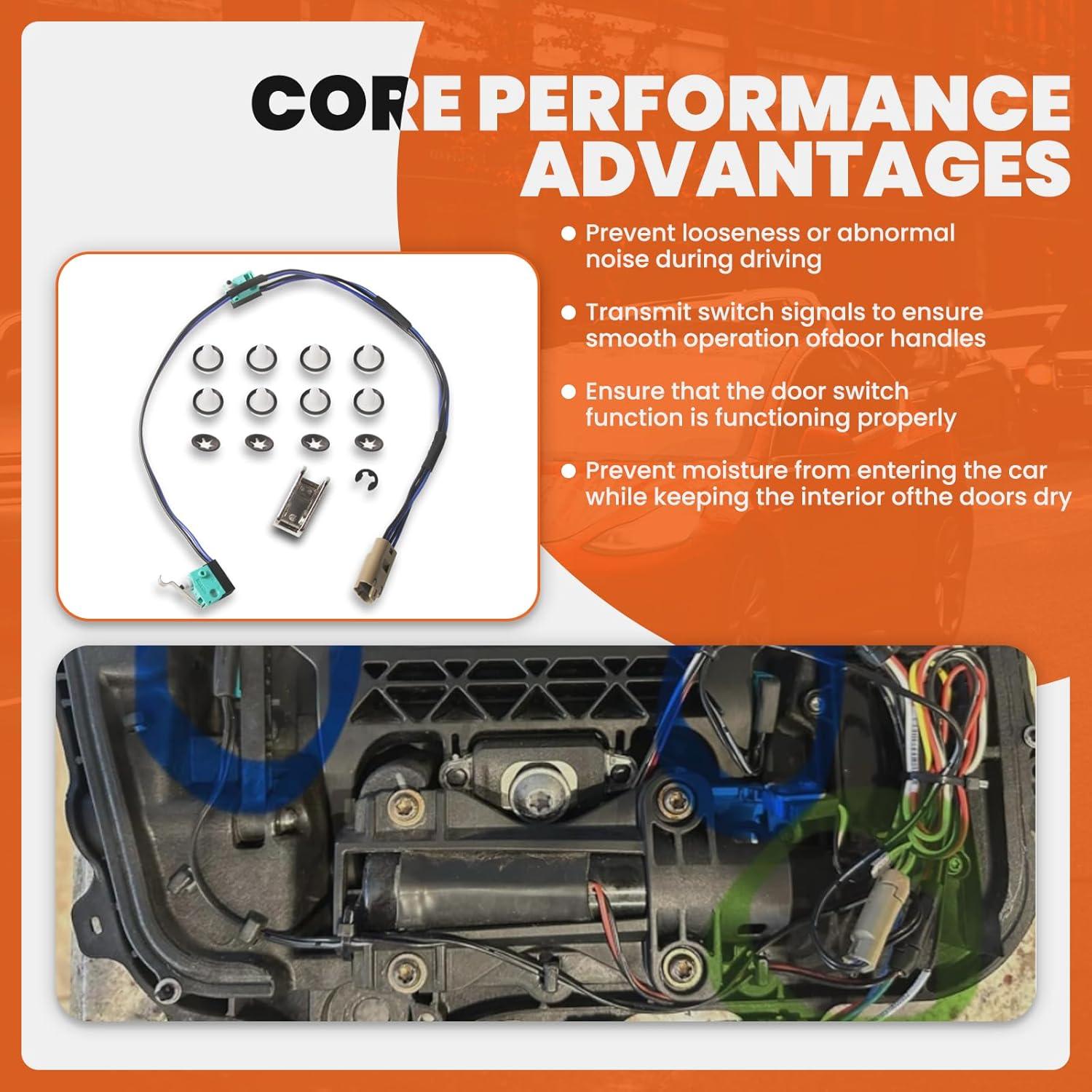 Kit de Reparación Manijas de Puerta Falnova para Tesla Model S 2012-2017