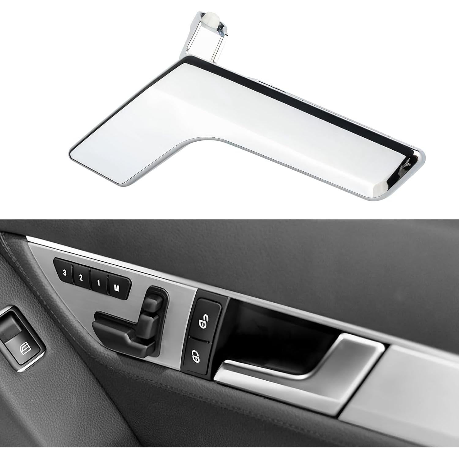 Manija de Puerta Interior Derecha Mercedes-Benz Ferding Plata
