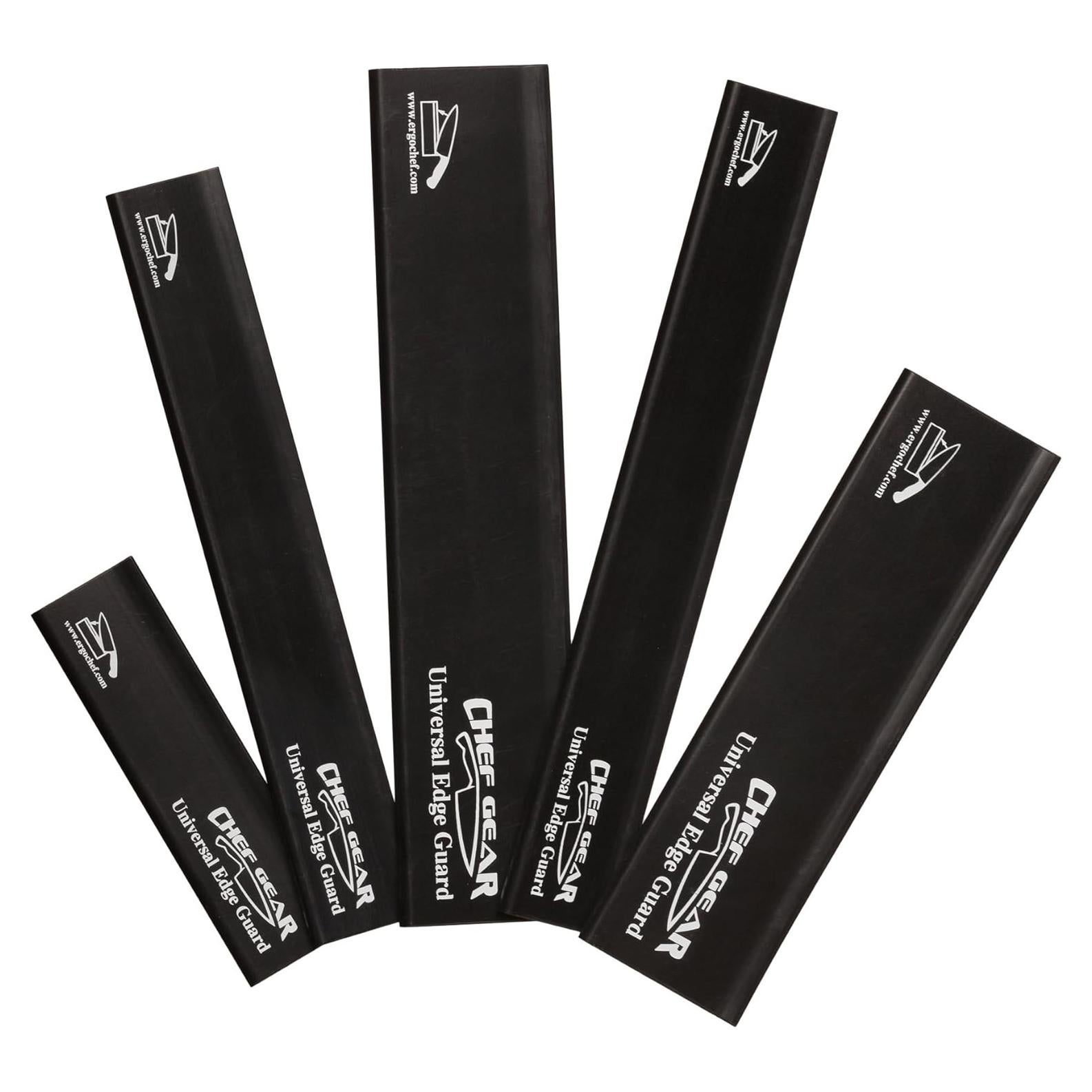 Conjunto de Protectores de Cuchillos Ergo Chef 5 Piezas Negro