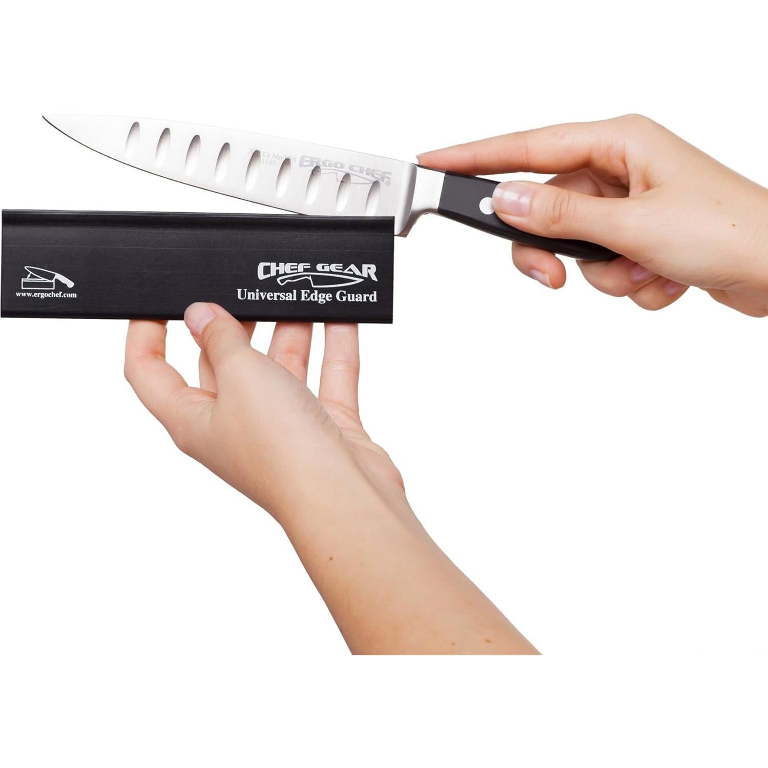 Conjunto de Protectores de Cuchillos Ergo Chef 5 Piezas Negro