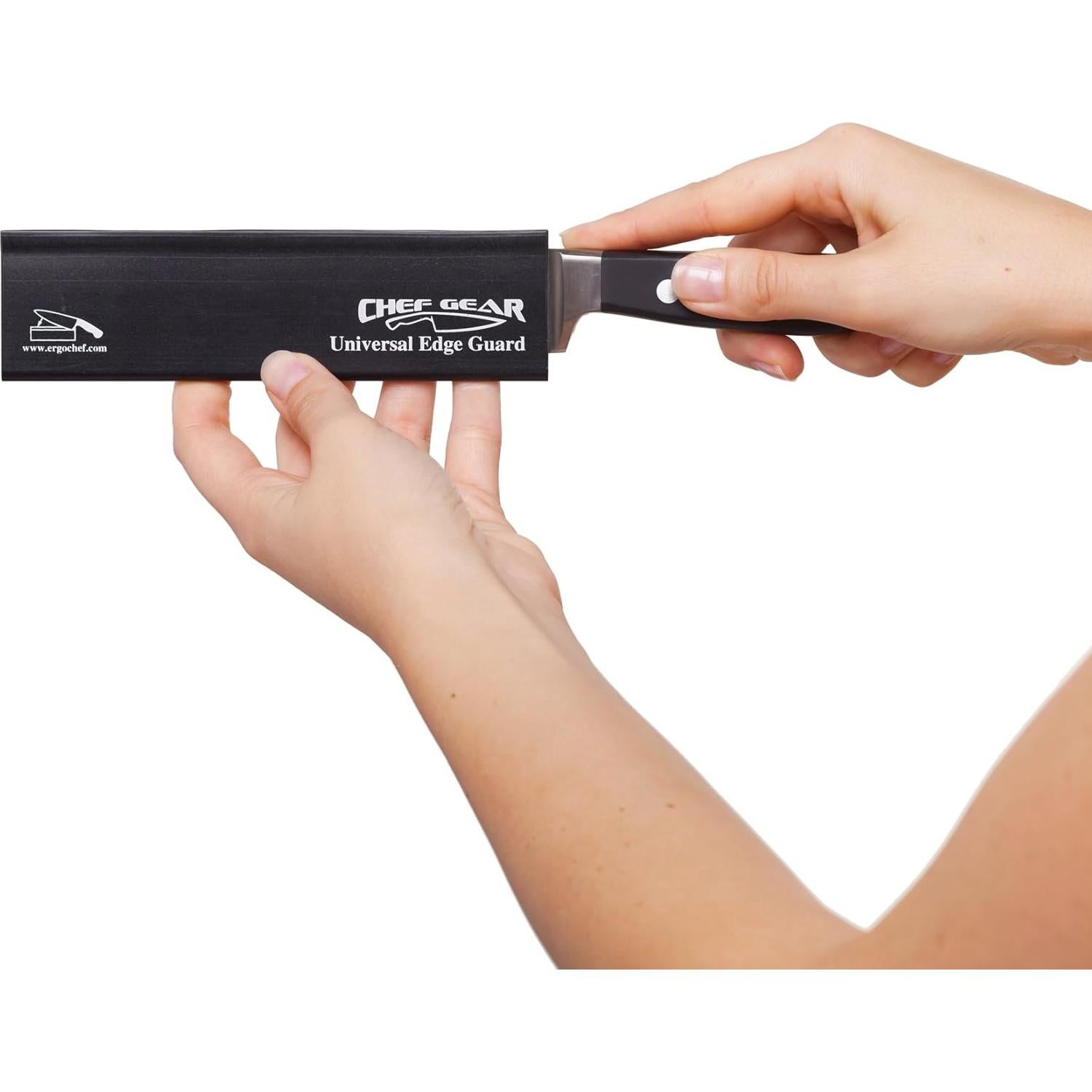 Conjunto de Protectores de Cuchillos Ergo Chef 5 Piezas Negro