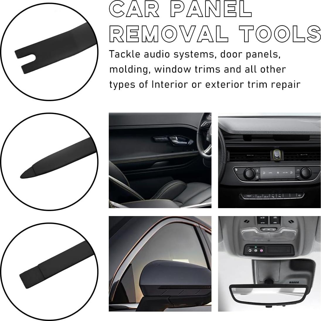 Kit de Herramientas Ziciner para Remoción de Molduras de Auto 5 PCS