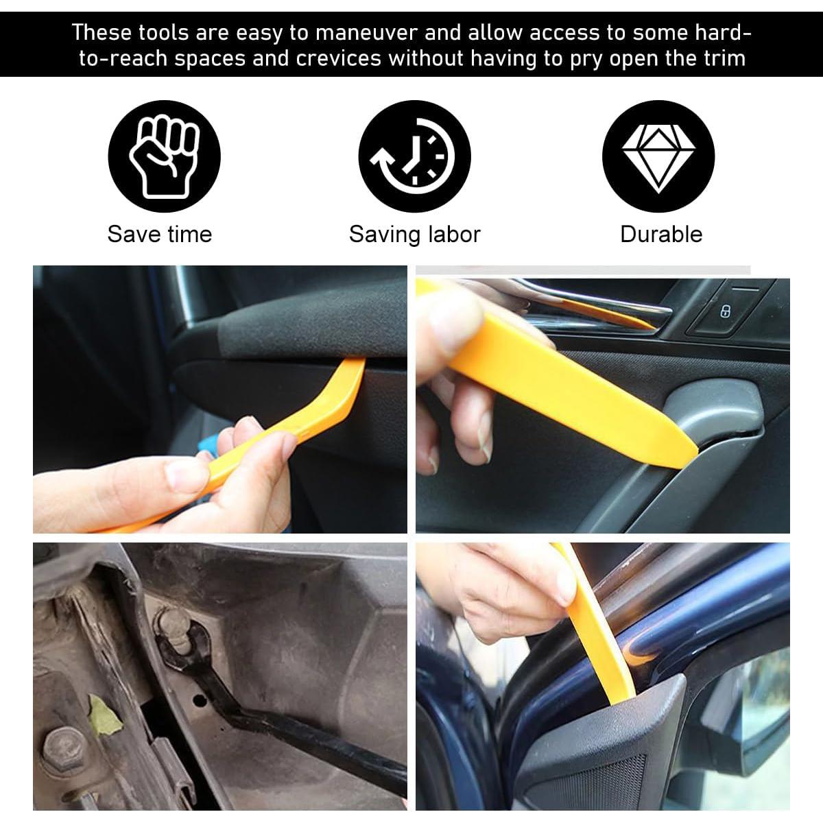 Kit de Herramientas Ziciner para Remoción de Molduras de Auto 5 PCS