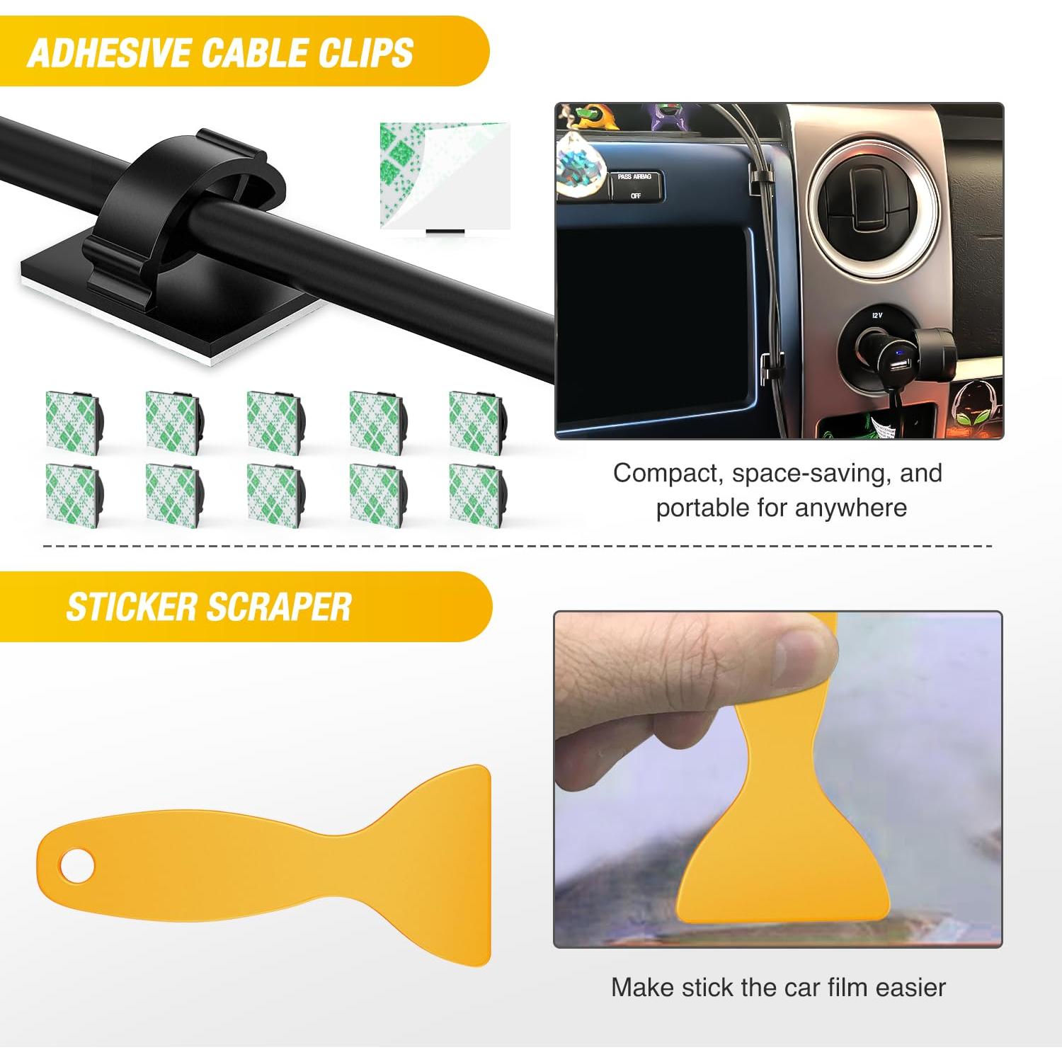 Kit de Herramientas de Remoción de Molduras GOOACC 88Pcs