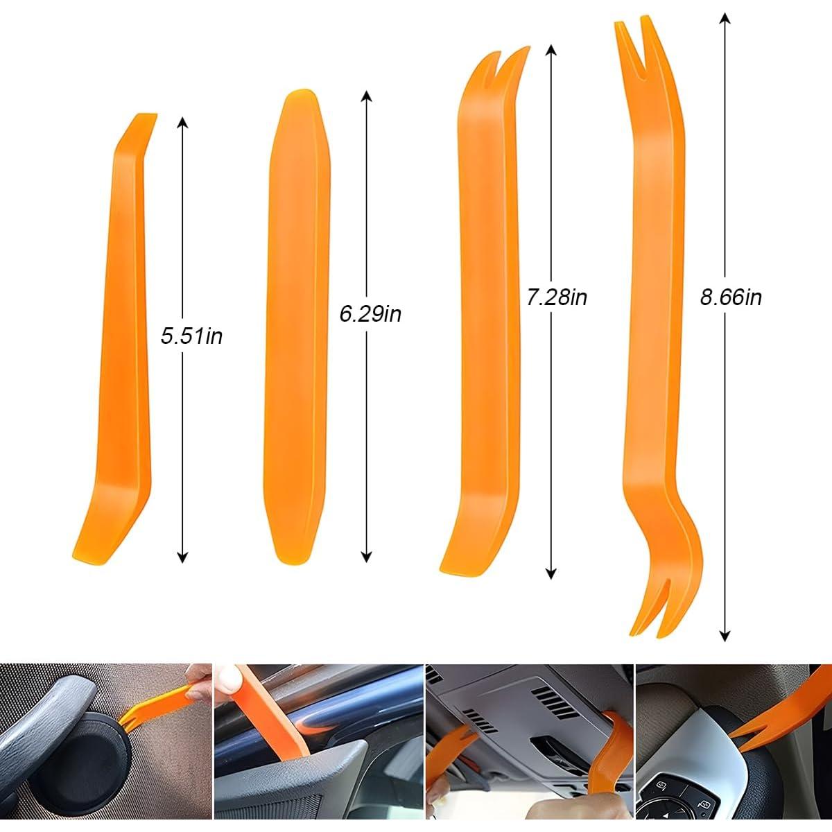 Kit de 105 Clips de Retención HZEL para Panel de Puerta