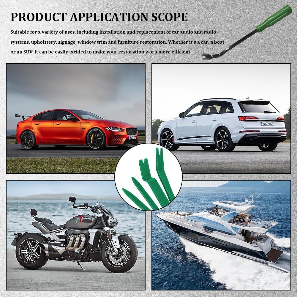 Juego de herramientas de extracción de molduras QZTYTY 5 piezas