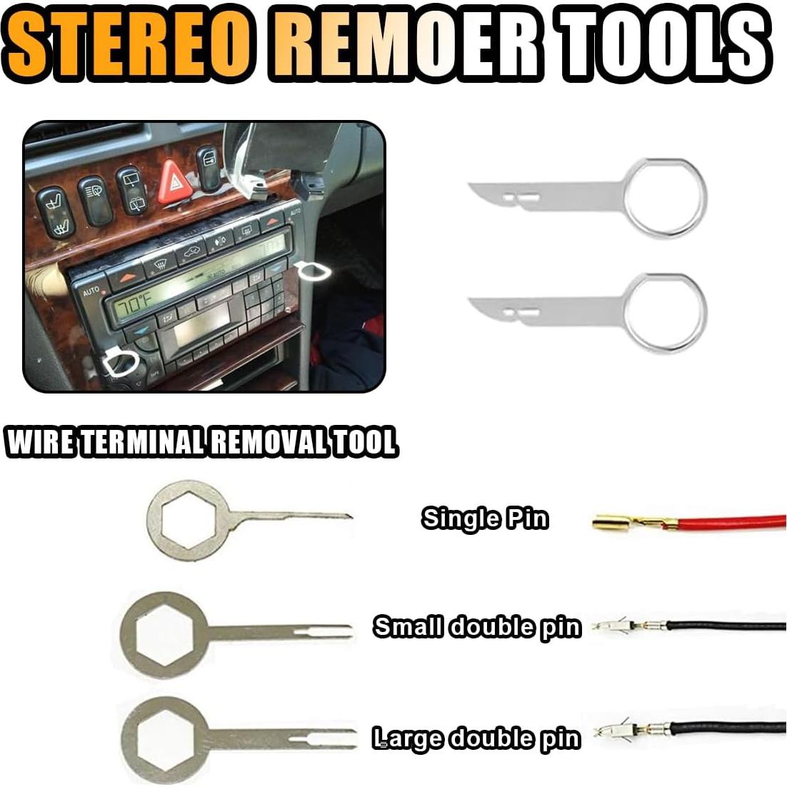 Kit de Herramientas de Eliminación de Molduras Auto GLSOWEE 19 Piezas