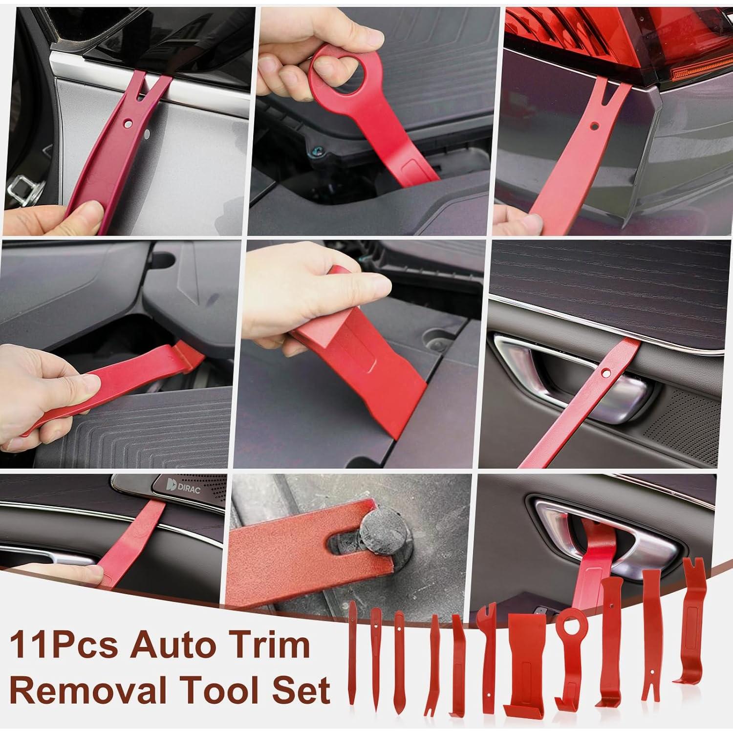 Kit de Herramientas de Remoción de Molduras AKLFEX 432 Piezas