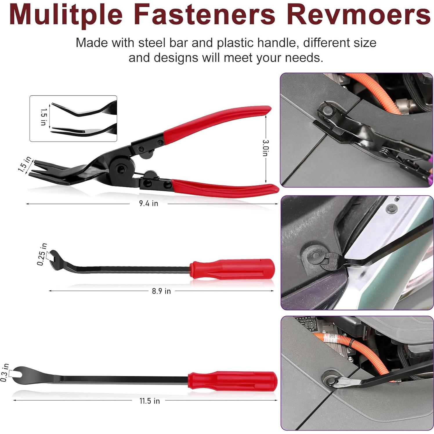 Kit de Herramientas de Remoción de Molduras AKLFEX 432 Piezas