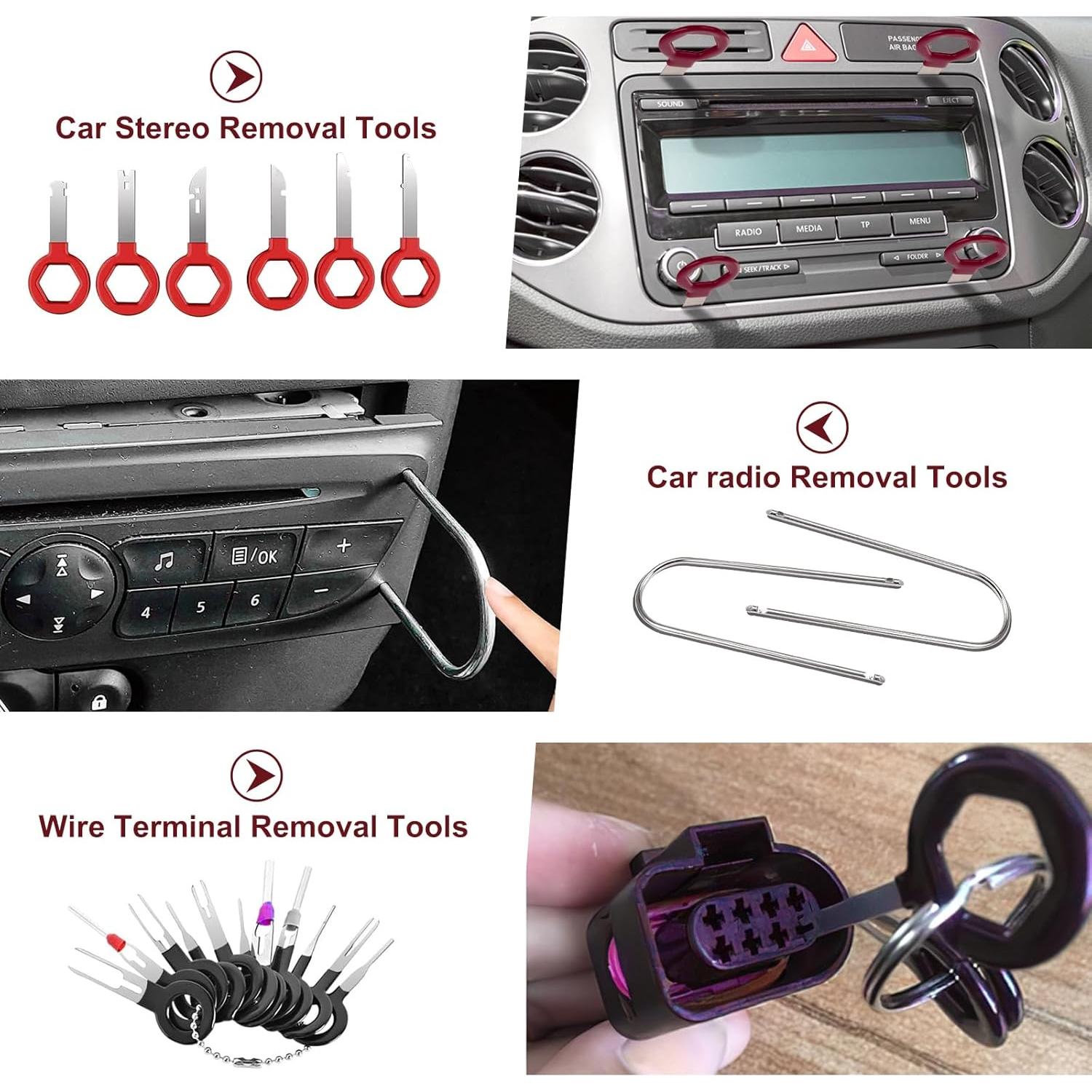 Kit de Herramientas de Remoción de Molduras AKLFEX 432 Piezas