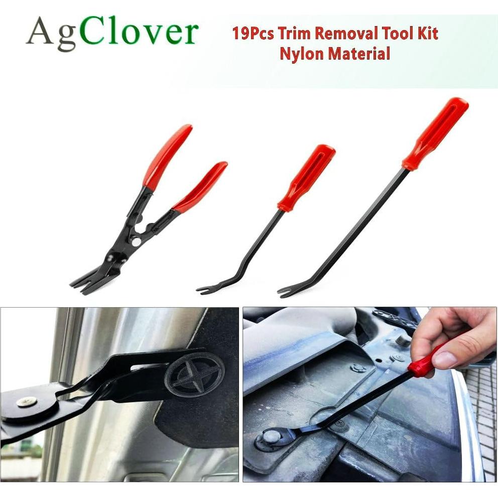 Juego de herramientas de extracción de molduras AgClover 19 piezas