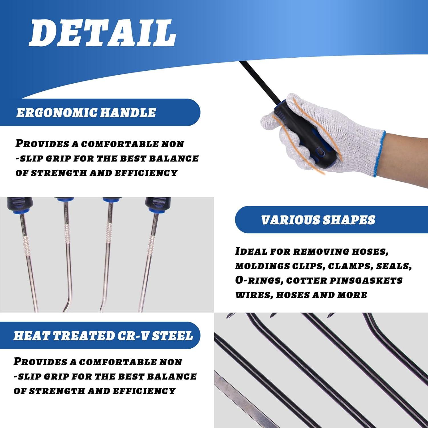 Kit de Herramientas de Extracción Automotriz YCHOW-TECH 17 Piezas