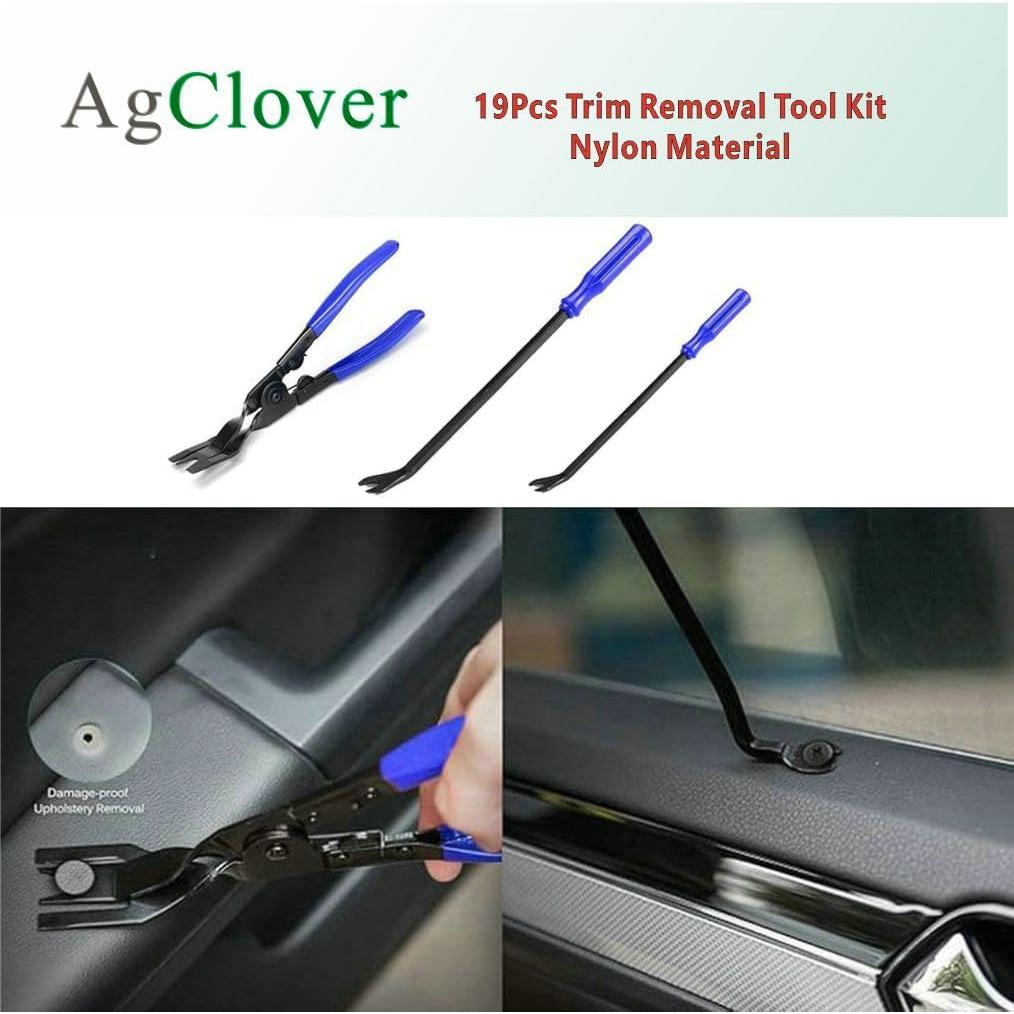 Juego de herramientas de extracción de molduras AgClover 19 piezas
