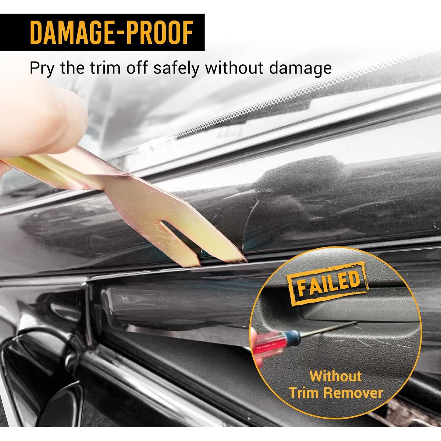 Juego de Herramientas EWK para Eliminación de Molduras 4 Piezas