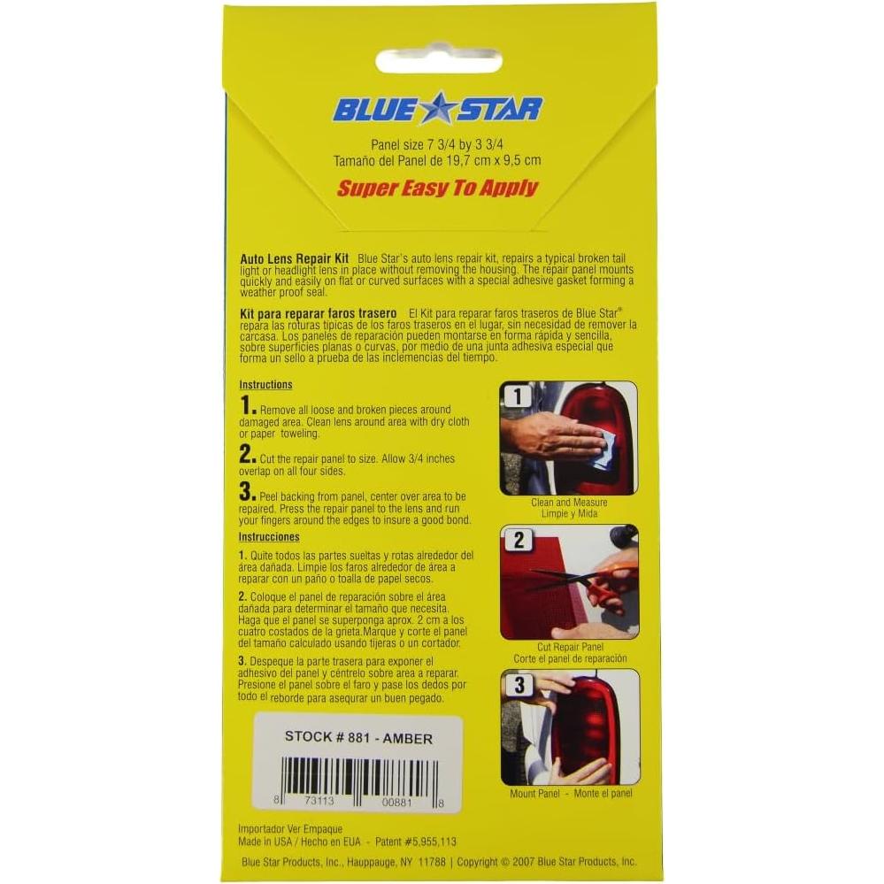 Kit de Reparación de Lentes Estrella Azul 661 Ámbar 32g