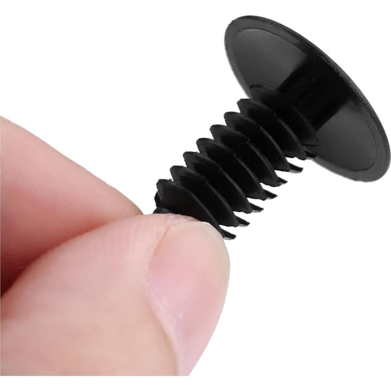 Kit de 100 Clips de Remache Universales Astibym 7.5mm Nylon