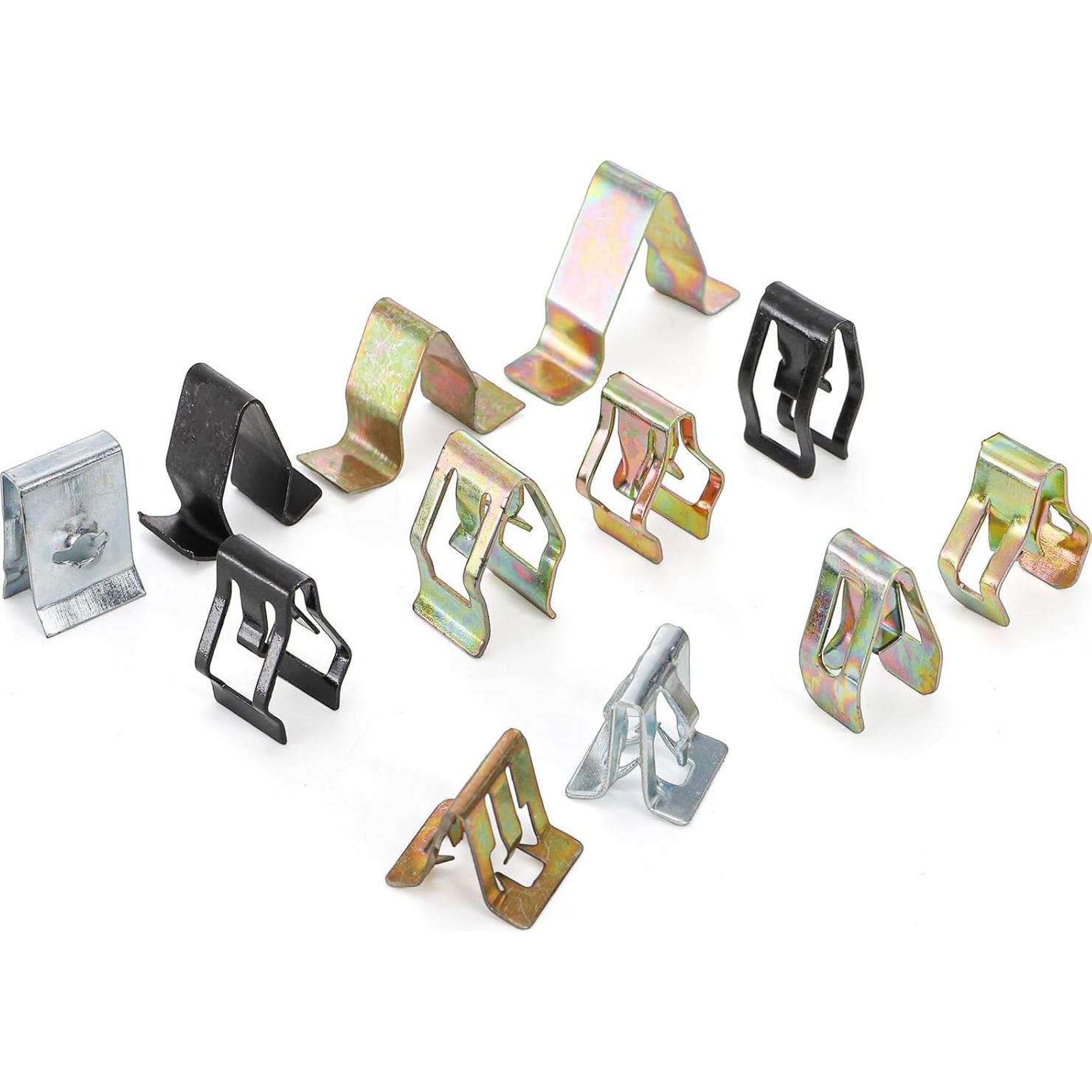 Kit de Clips Automotrices Hiceeden 240 Pcs Universal 12 Tipos