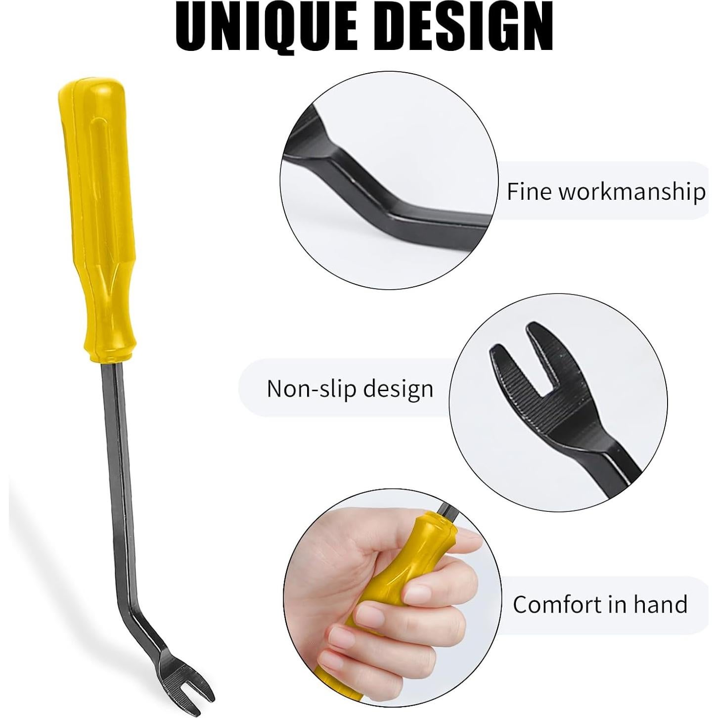 Kit de herramientas Wogomz para quitar molduras de auto 5 piezas