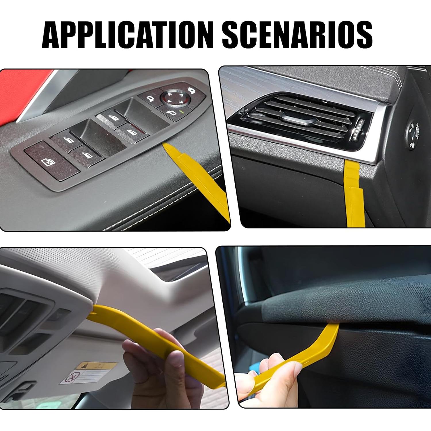 Kit de herramientas Wogomz para quitar molduras de auto 5 piezas