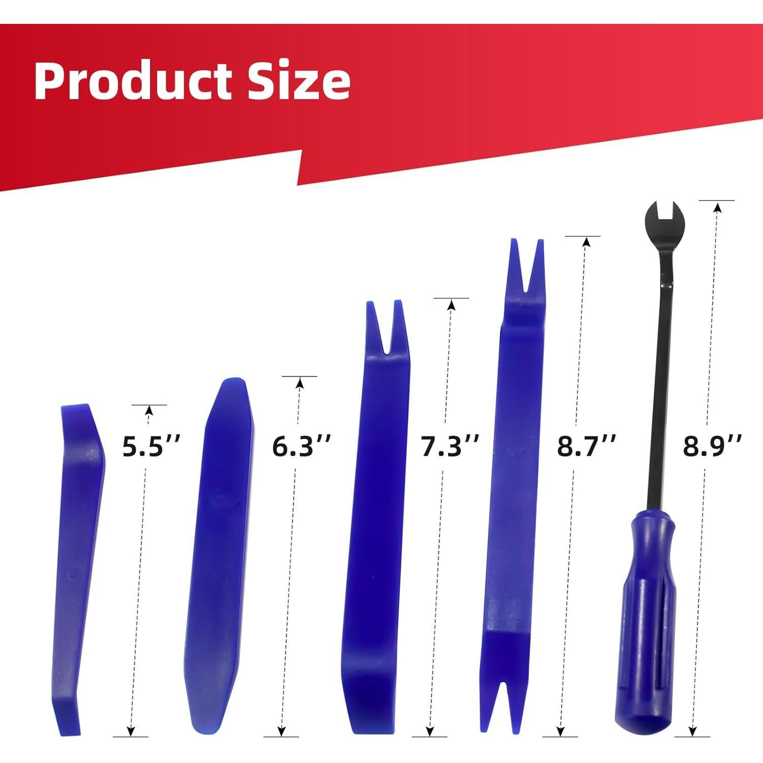 Juego de Herramientas para Remover Molduras AggSound 5 PCS