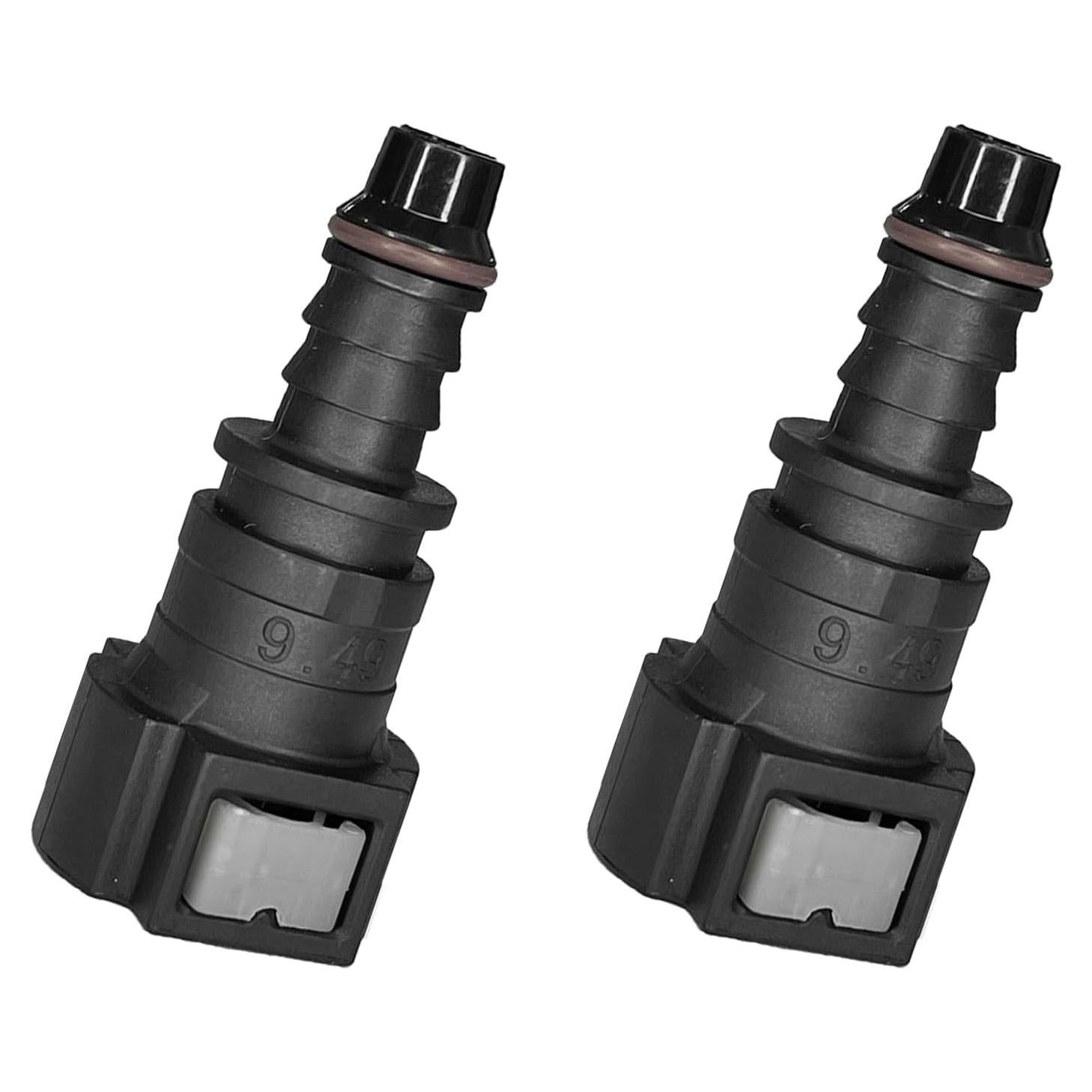 Conector Rápido de Combustible HHZL 2PCS Nylon 3/8" a 5/16"