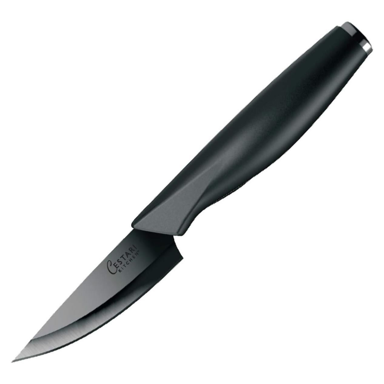 Cuchillo de Pelar Cestari 3 Pulgadas Cerámica Avanzada Negro