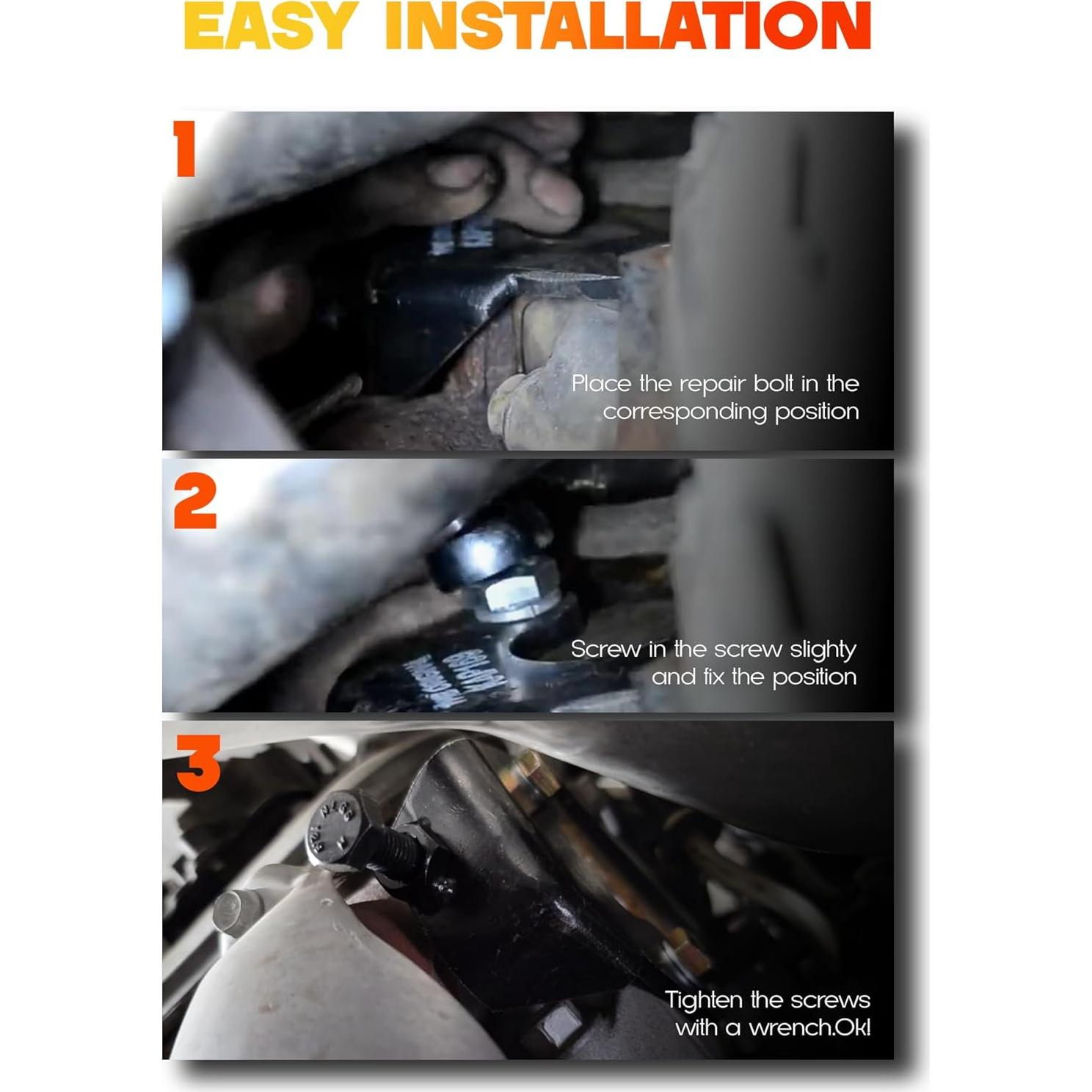 Kit de Reparación de Colector de Escape Rogierra EMRK03 para GM 1999-2013