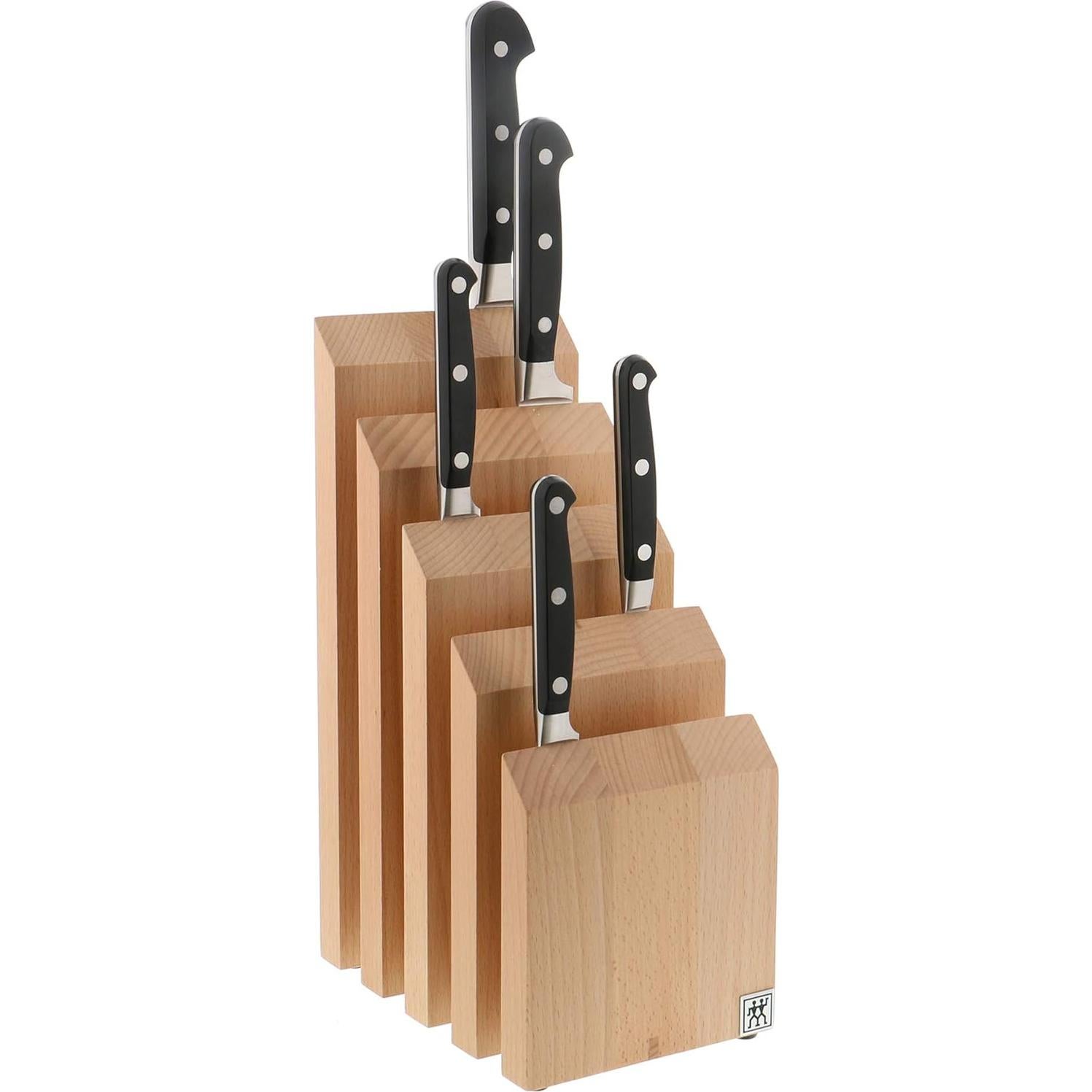 Bloque Magnético Vertical ZWILLING - Madera de Haya Natural