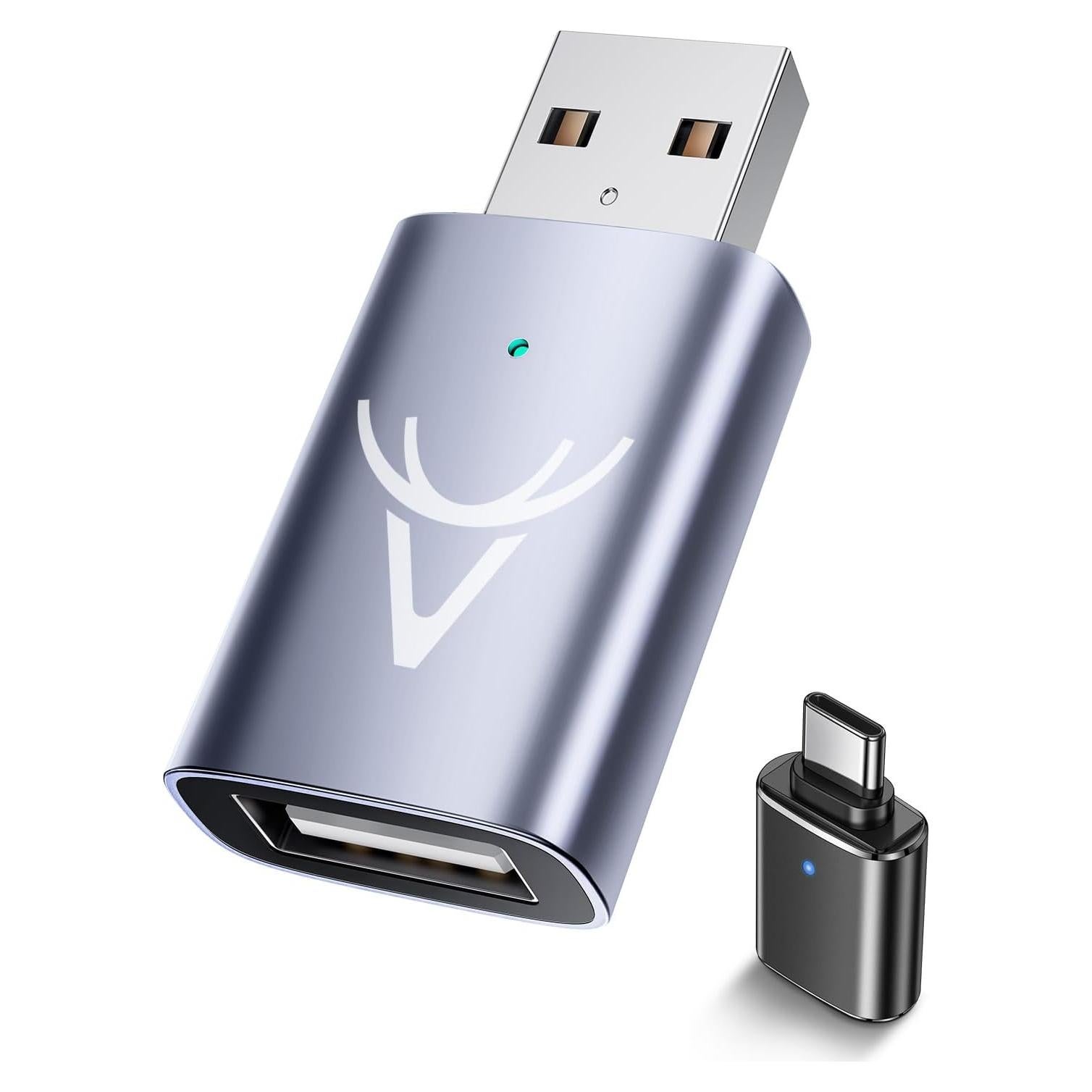 Vaydeer Mouse Jiggler USB Indetectable con Trayectoria Aleatoria