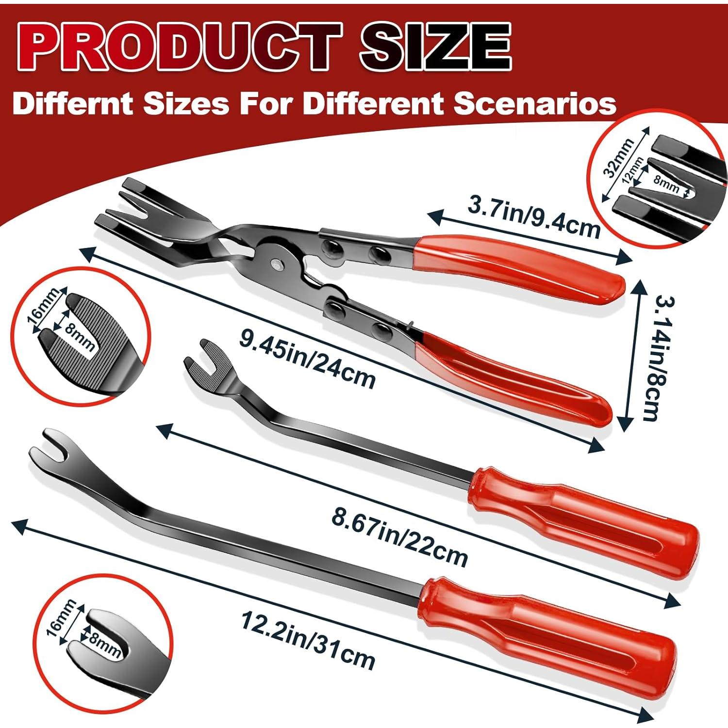 Kit de Herramientas de Eliminación de Molduras Keze 7 Pcs
