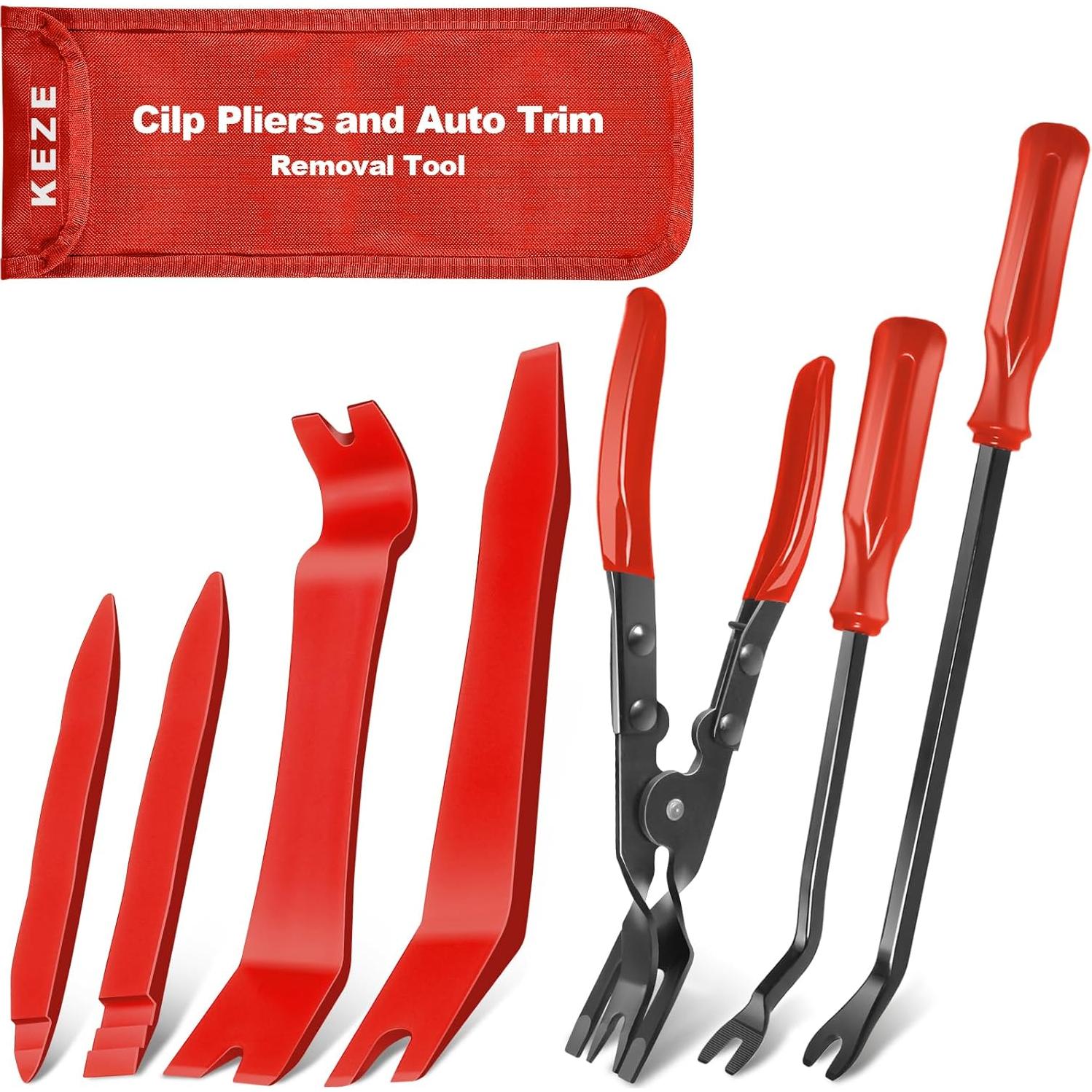 Kit de Herramientas de Eliminación de Molduras Keze 7 Pcs