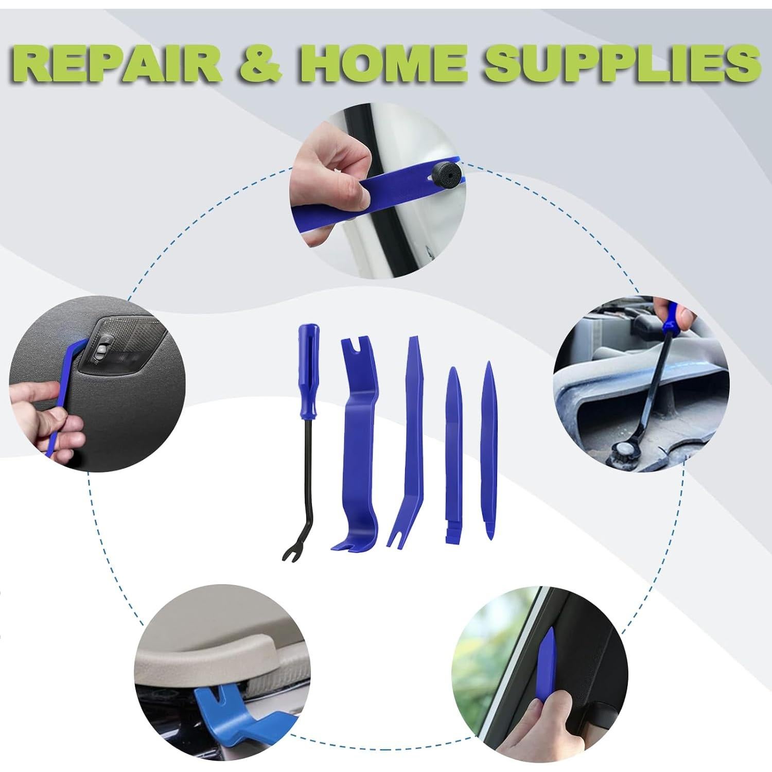 Kit de Herramientas de Eliminación de Molduras YUMITATA 5 Piezas